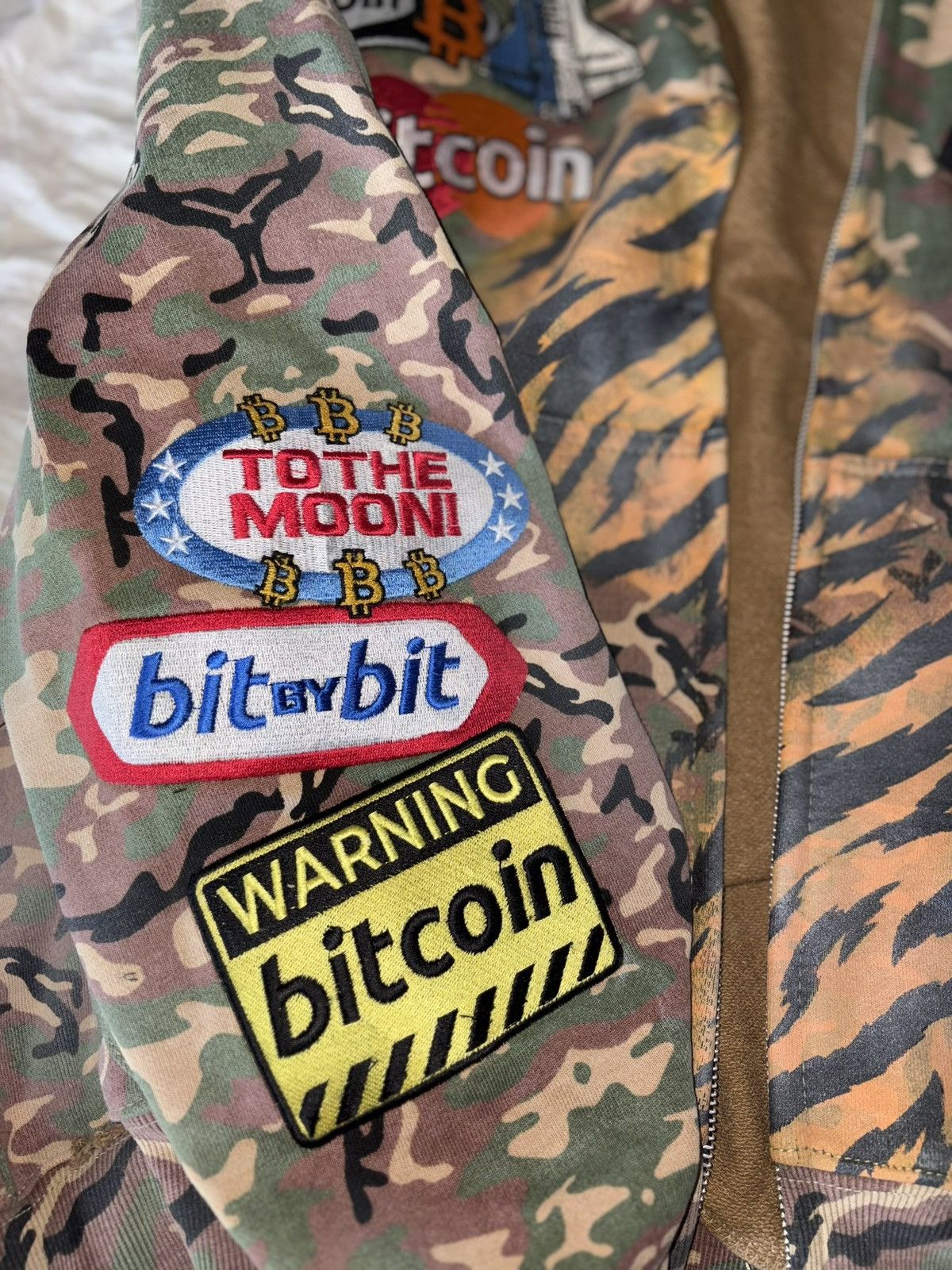 Other kings Play bitcoin zip up k1 hoodie Size US XL / EU 56 / 4 - 4 Thumbnail