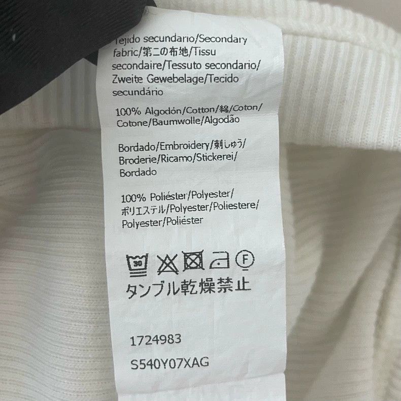 Loewe LOEWE White cotton short sport vest Size XS / US 0-2 / IT 36-38 - 8 Thumbnail