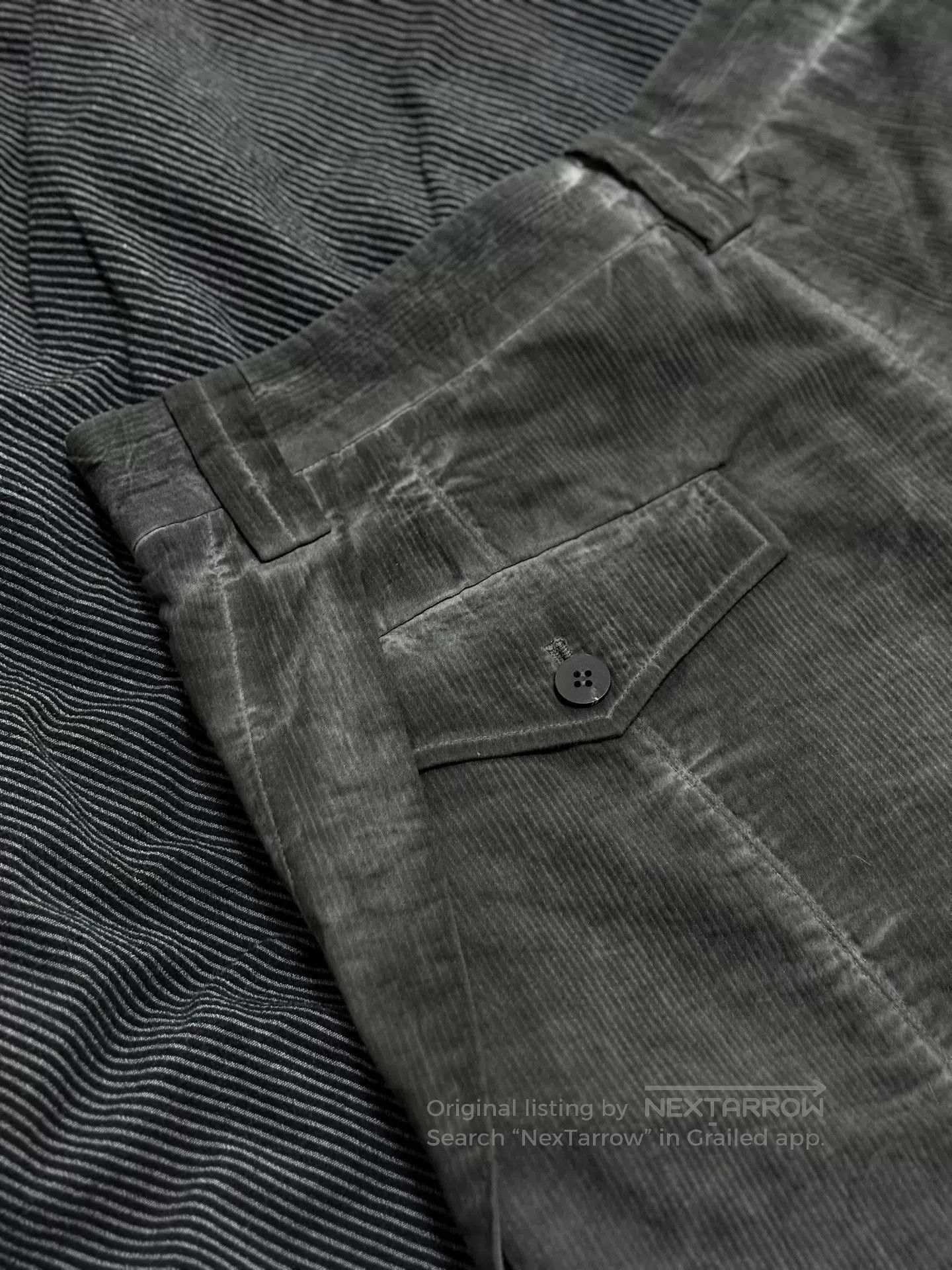 Yohji Yamamoto Ink Dust Japanese Wide-Leg Pants. Size US 30 / EU 46 - 6 Thumbnail