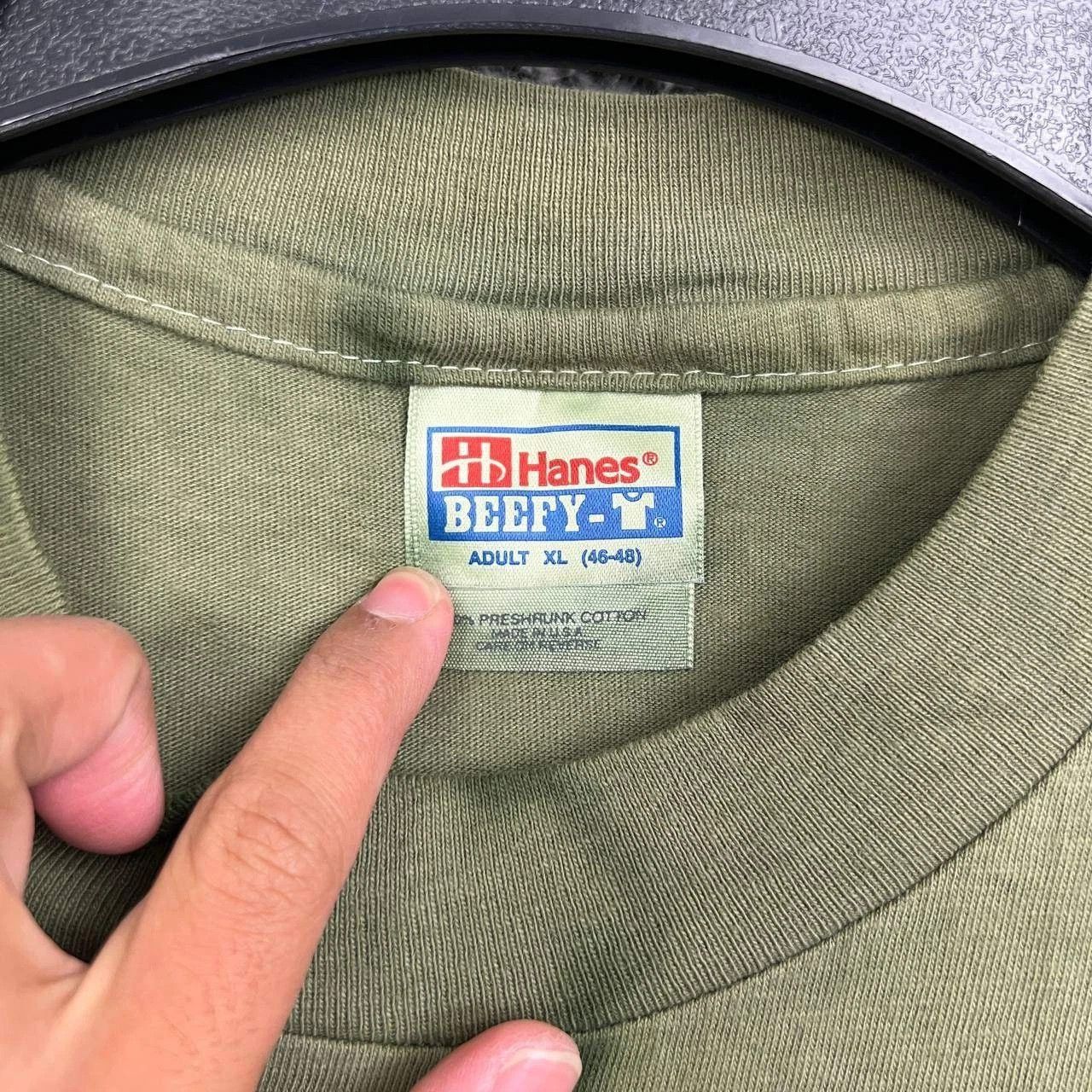 Hanes Vintage Flying Surfing Shirt Men XL Hanes Beefy Deadstock Size US XL / EU 56 / 4 - 6 Thumbnail