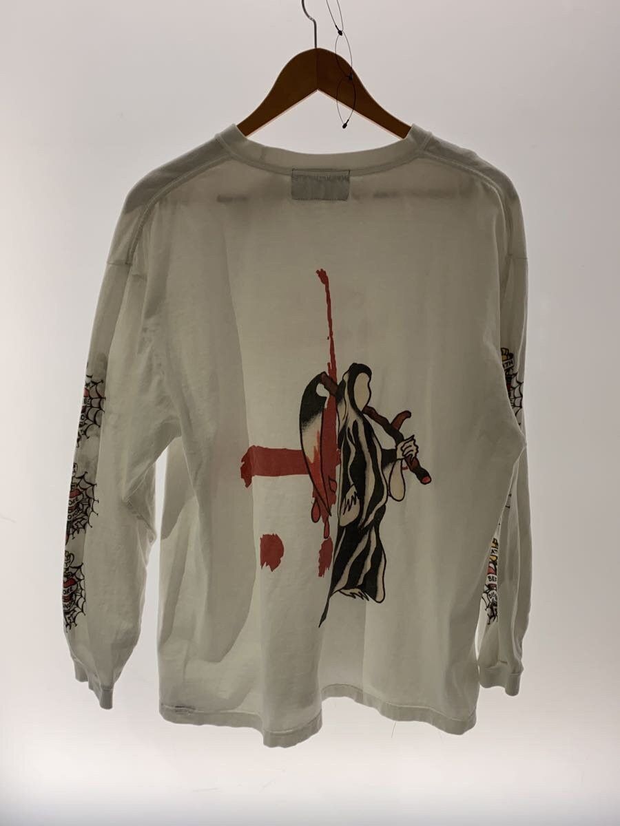 Ed Hardy Ed Hardy x Cvtvlist Cotton Long Sleeve T-Shirt White Size US S / EU 44-46 / 1 - 2 Thumbnail