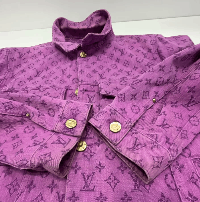 Louis Vuitton Louis Vuitton All-over print denim jacket Size US L / EU 52-54 / 3 - 8 Thumbnail