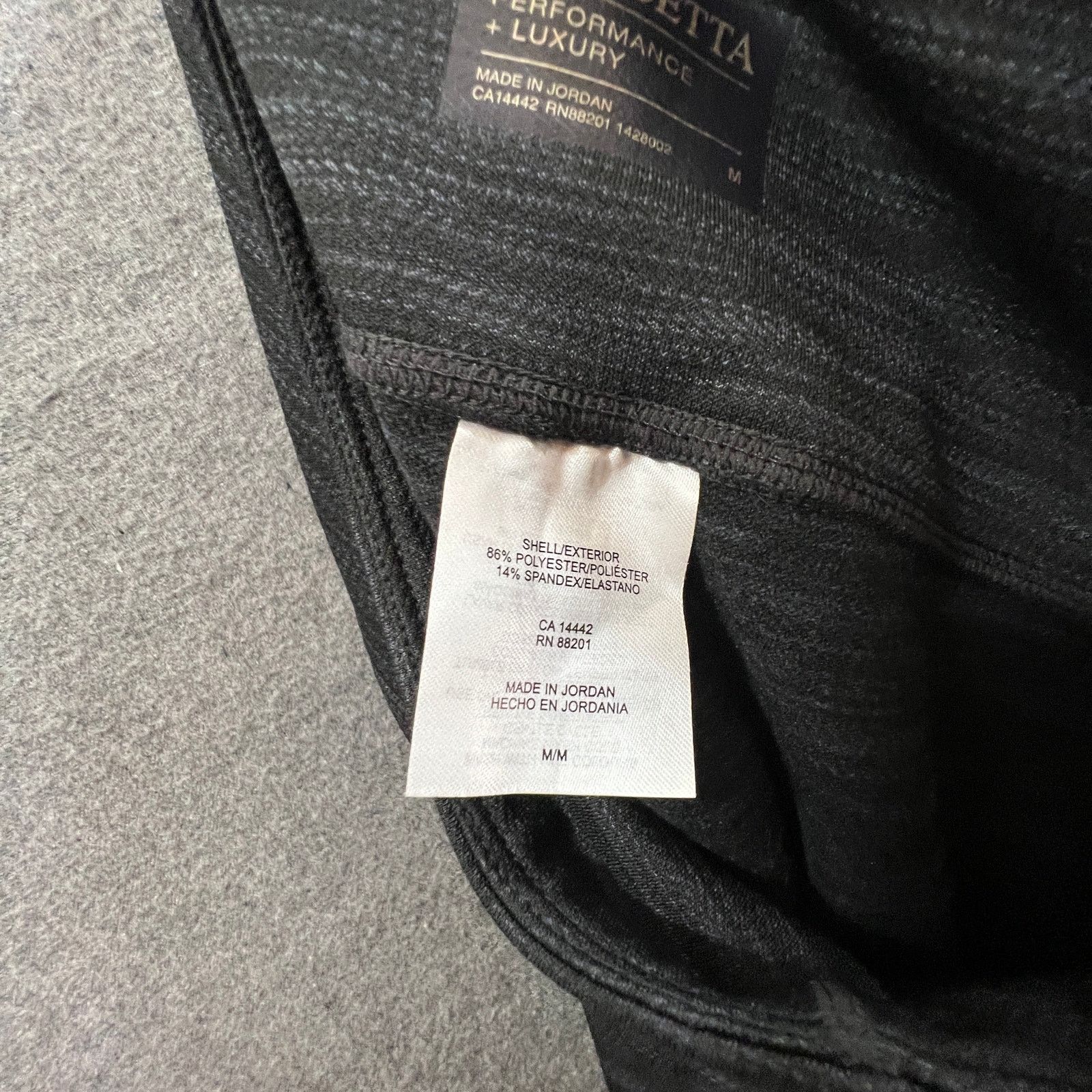 Other MONDETTA Black High Waisted Leddings Women's Size Medium Size 28" / US 6 / IT 42 - 7 Thumbnail
