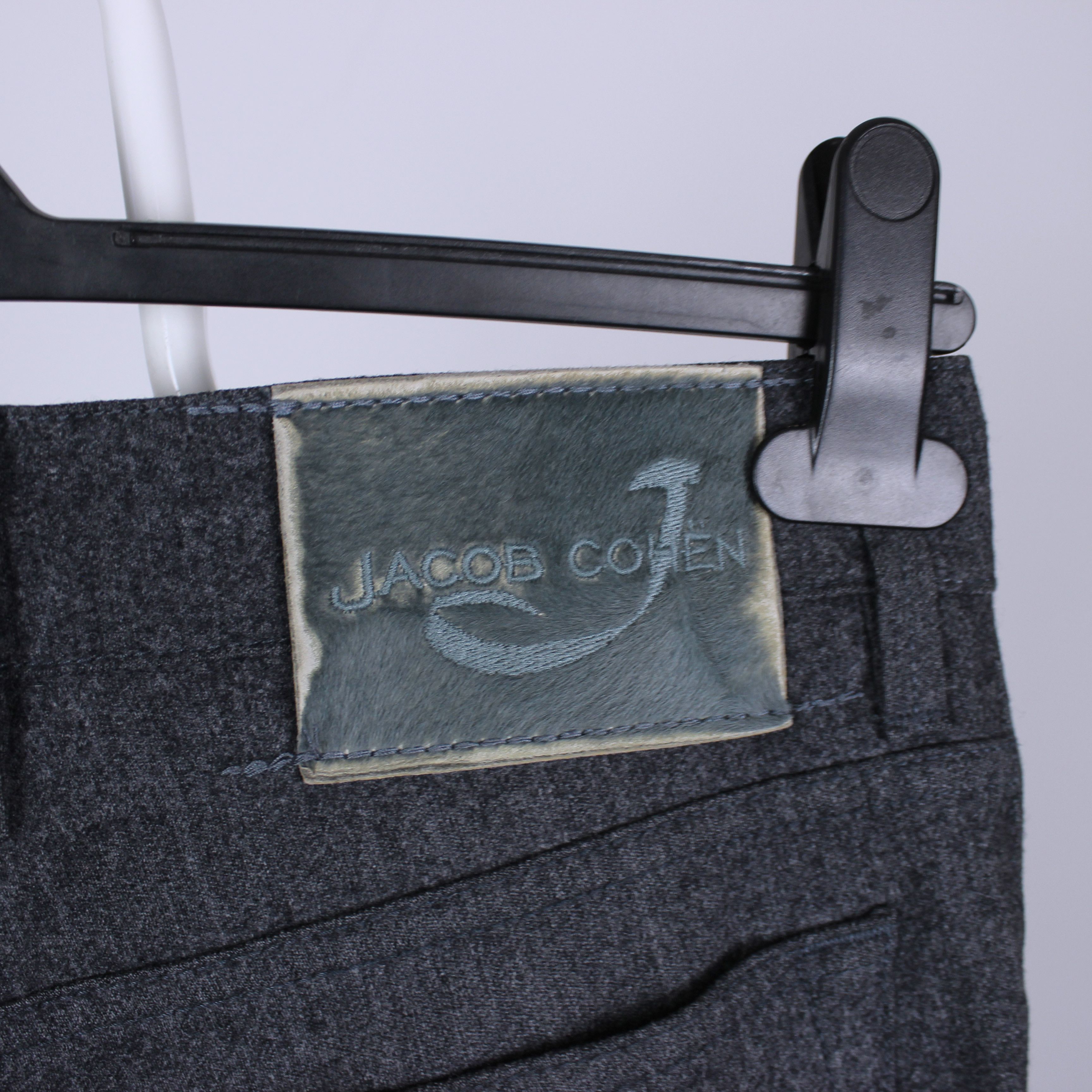 Jacob Cohen Jacob Cohen lana wool cashmere gray pants men XS S Size US 30 / EU 46 - 16 Thumbnail