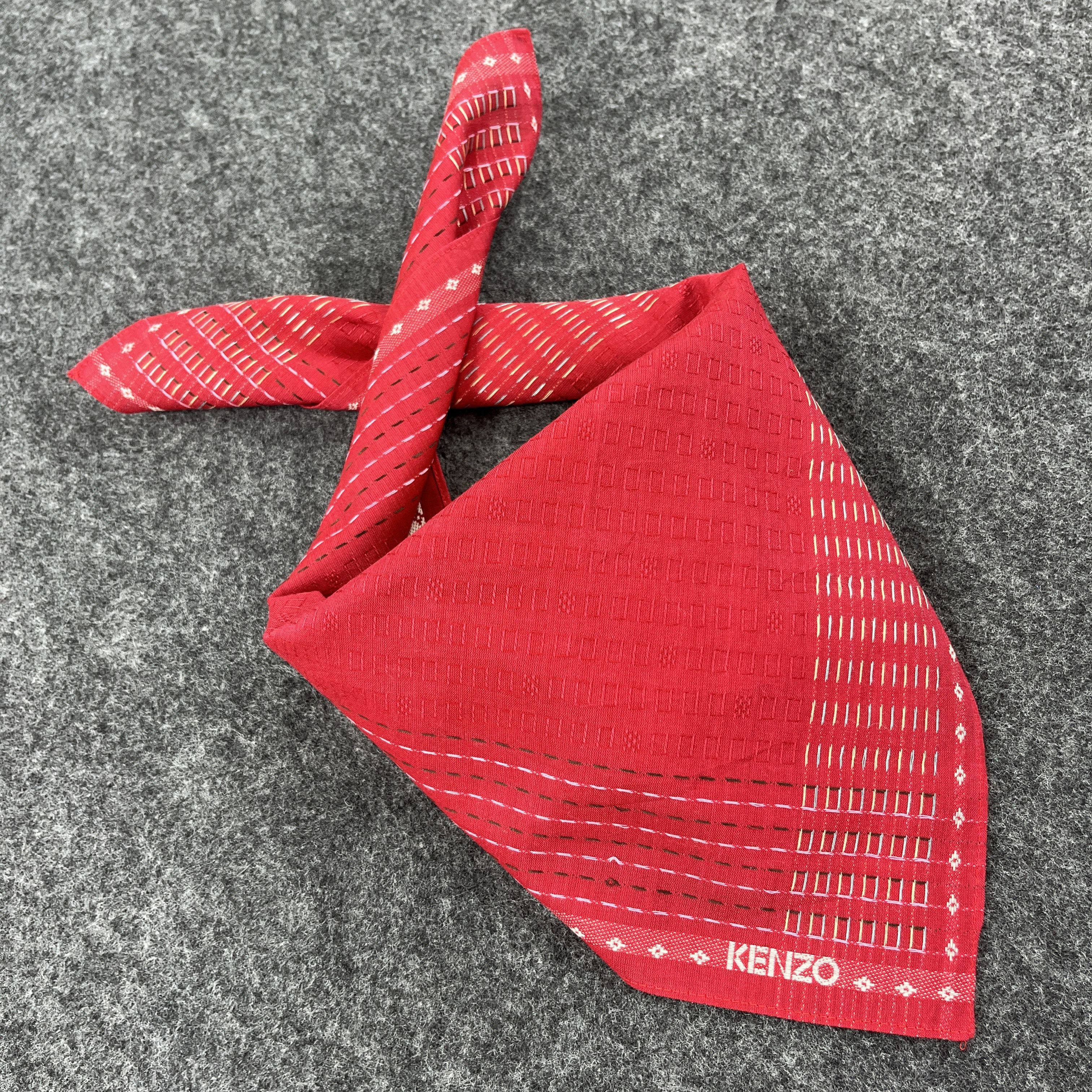 Kenzo Kenzo Handkerchief / Bandana / Neckerchief / Headscarf B166 Size ONE SIZE - 7 Thumbnail