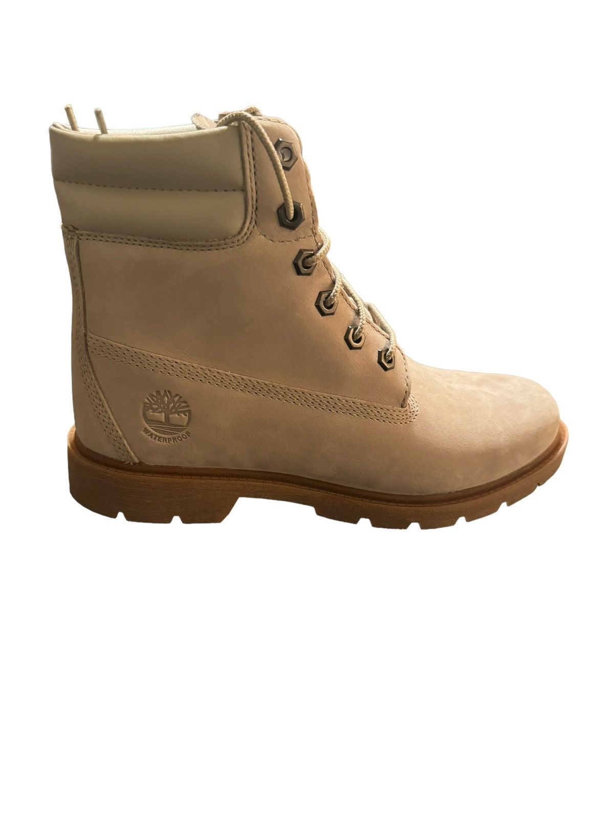 image of Timberland Linden Woods Shoes in White, Women's (Size 8.5)