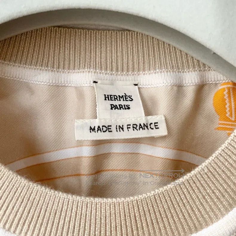 Hermes Hermes Knit Top Pattern Size XXS / US 00 / IT 34 - 2 Thumbnail
