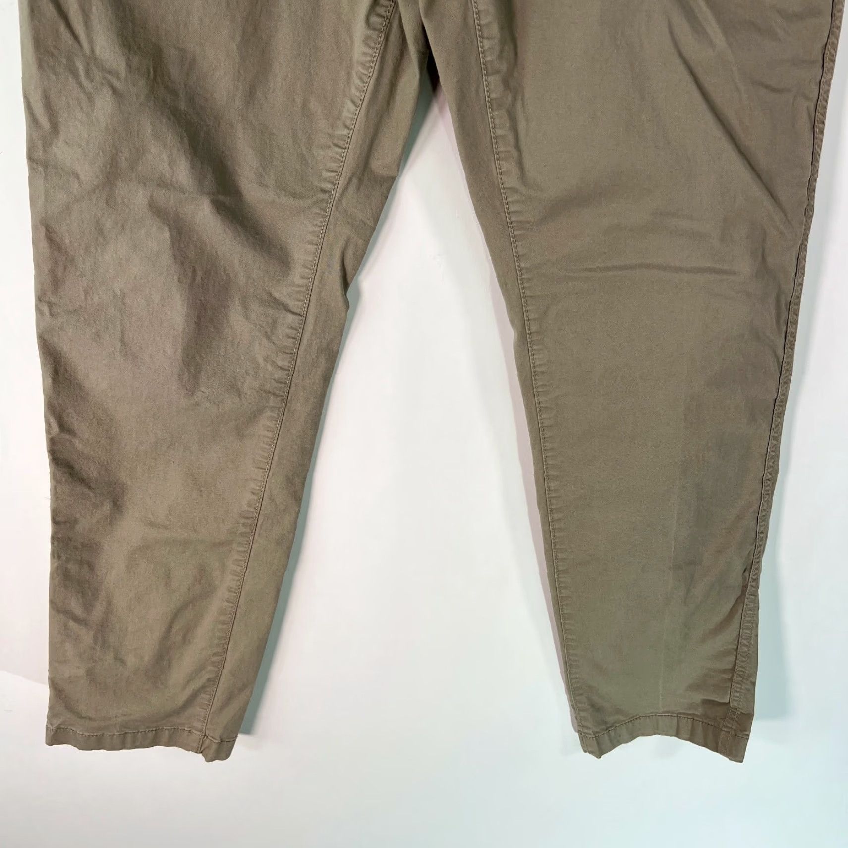 Vintage Falls Creek Womens Brown Mid Rise Casual Stretch Pants Size M Size 32" / US 10 / IT 46 - 6 Thumbnail