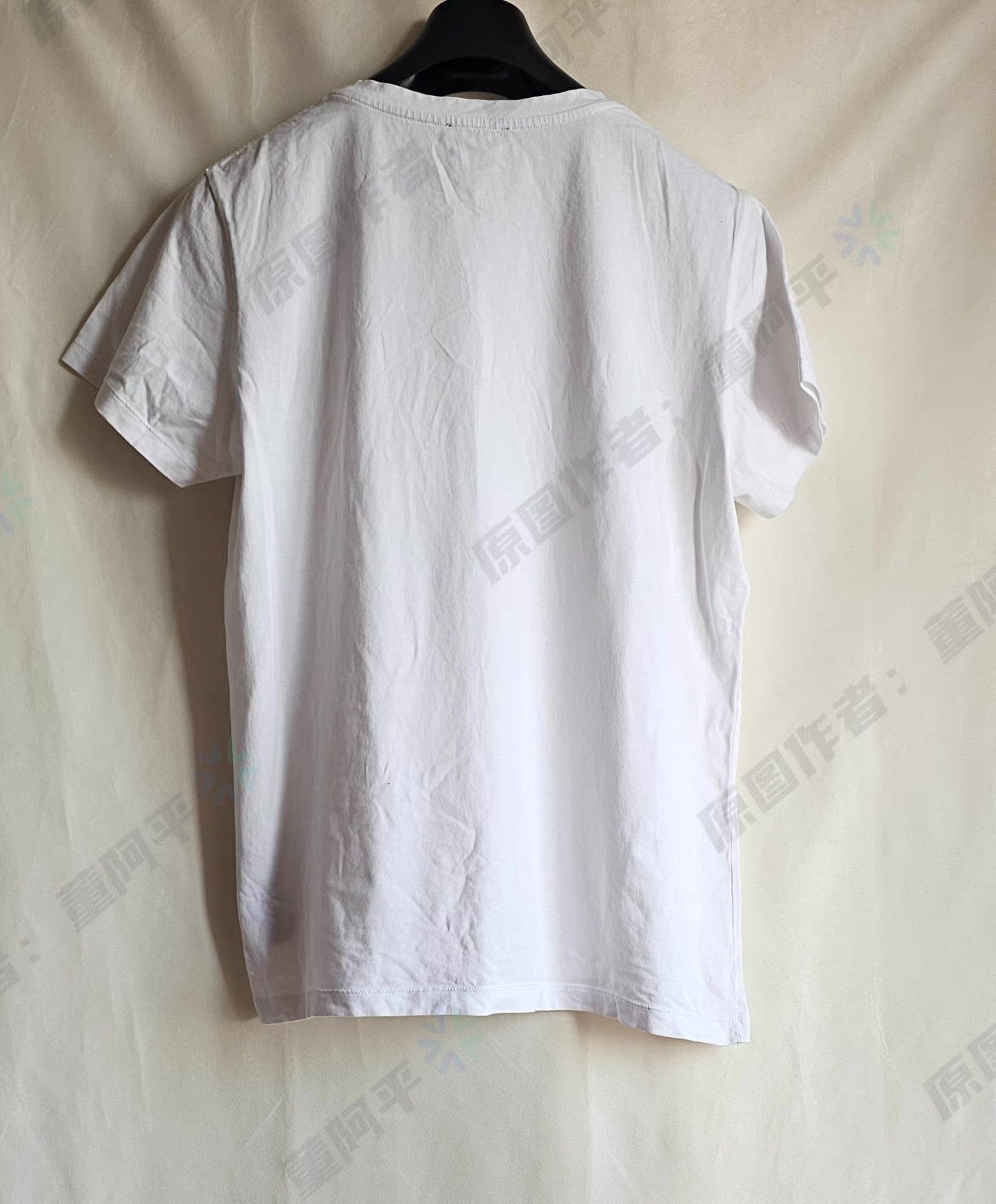 Balmain Balmain white short-sleeve T-shirt Q4 Size US L / EU 52-54 / 3 - 4 Thumbnail