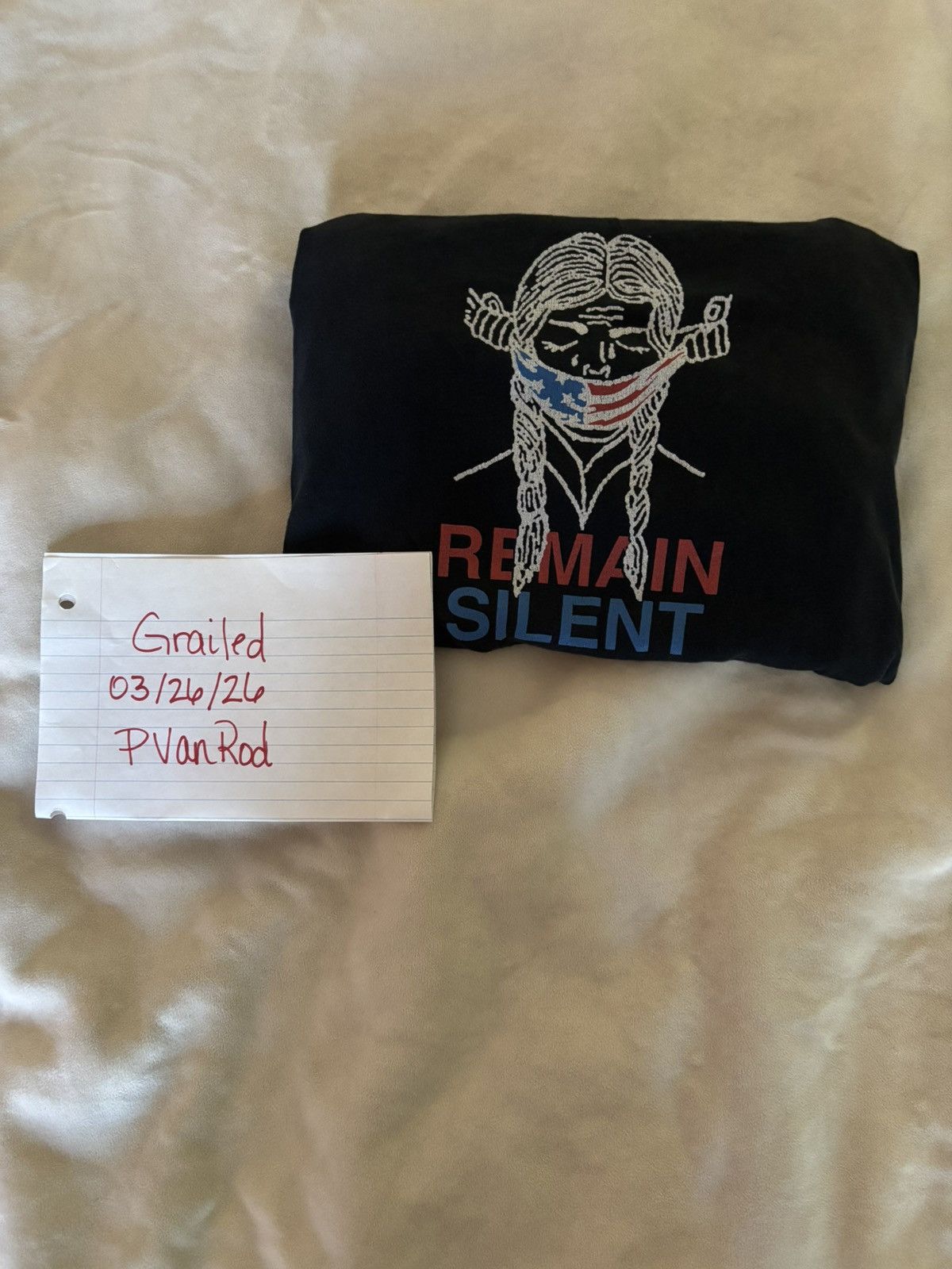 Babylon Babylon Remain Silent Graphic T-Shirt Size US XL / EU 56 / 4 - 6 Thumbnail