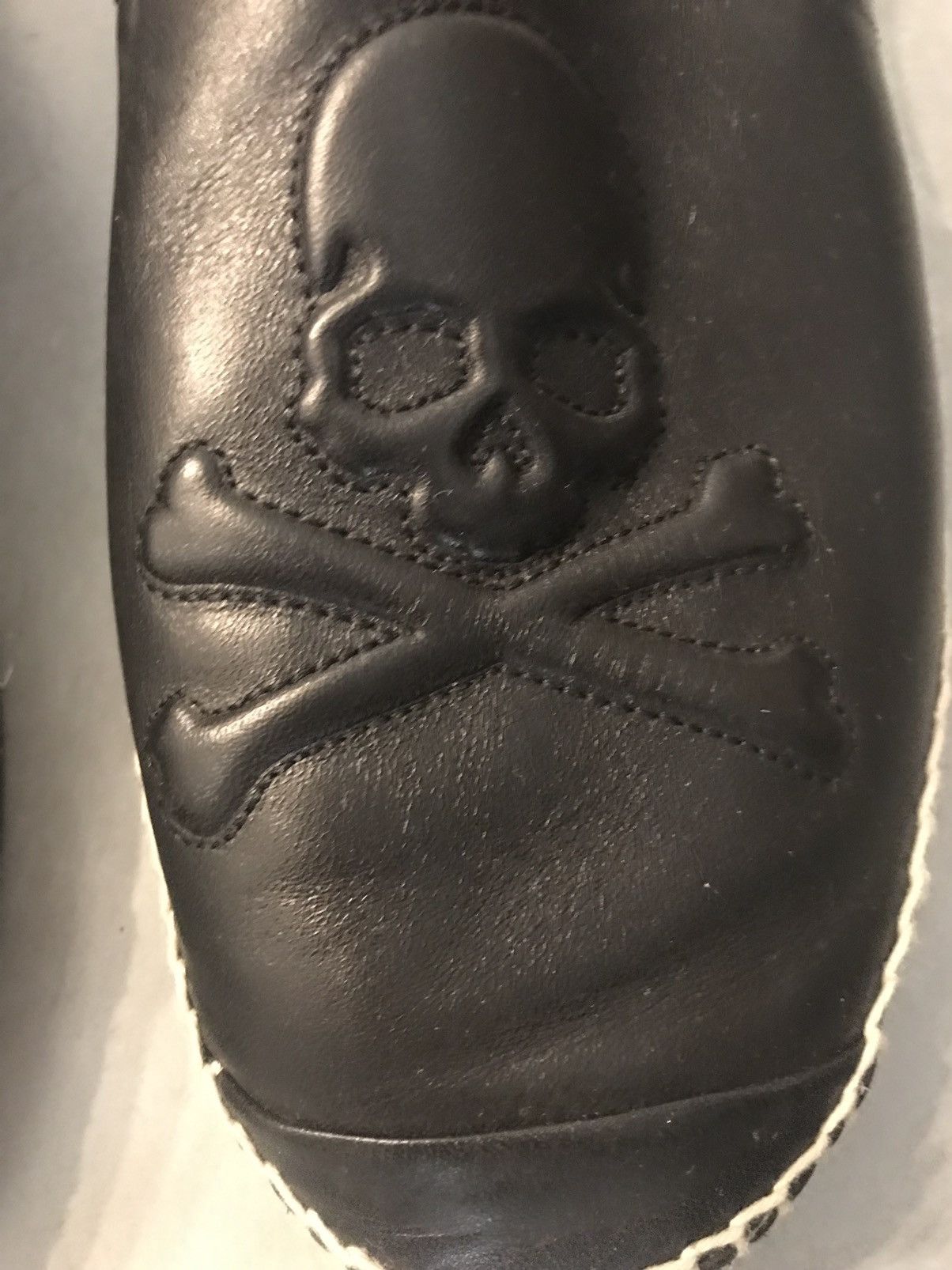 Philipp Plein Philipp Plein black leather espadrilles Size US 11 / EU 44 - 3 Thumbnail