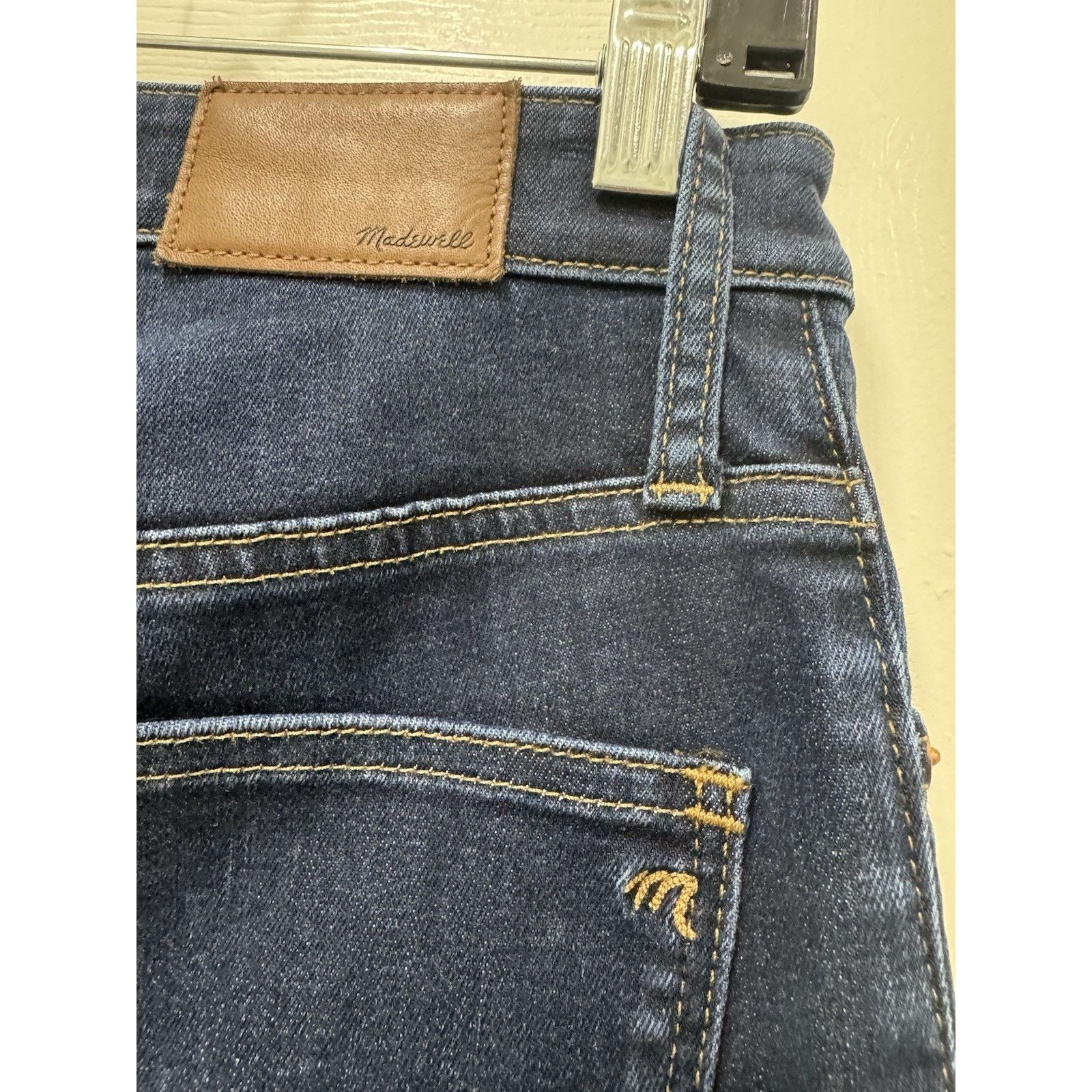 Madewell Madewell Curvy Cali Demi-Boot Dark Wash Jeans Sz 26 Size 26" / US 2 / IT 38 - 3 Thumbnail