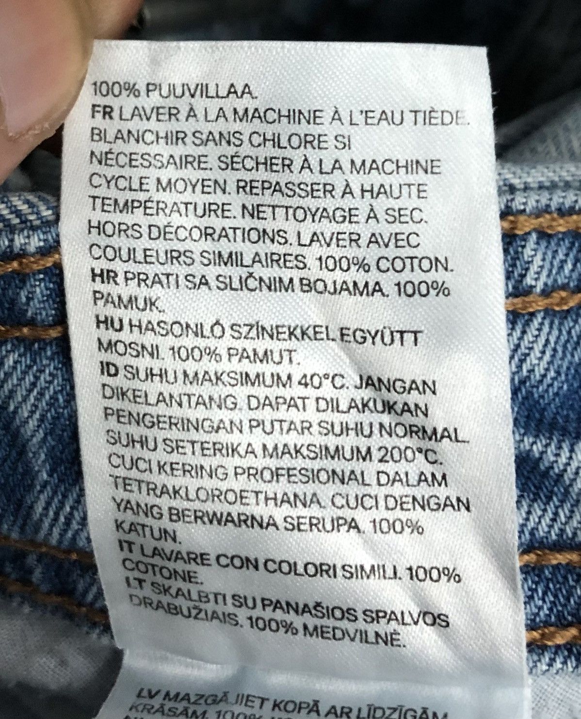Vintage &Denim Overalls Size US 34 / EU 50 - 20 Thumbnail