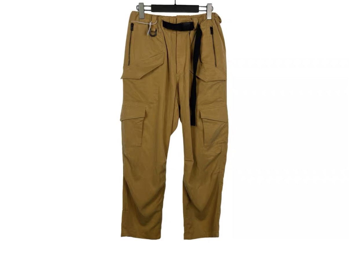 Y-3 Y-3 23SS Yellow Technical Cargo Pants with Pockets J31 Size US 32 / EU 48 - 1 Thumbnail