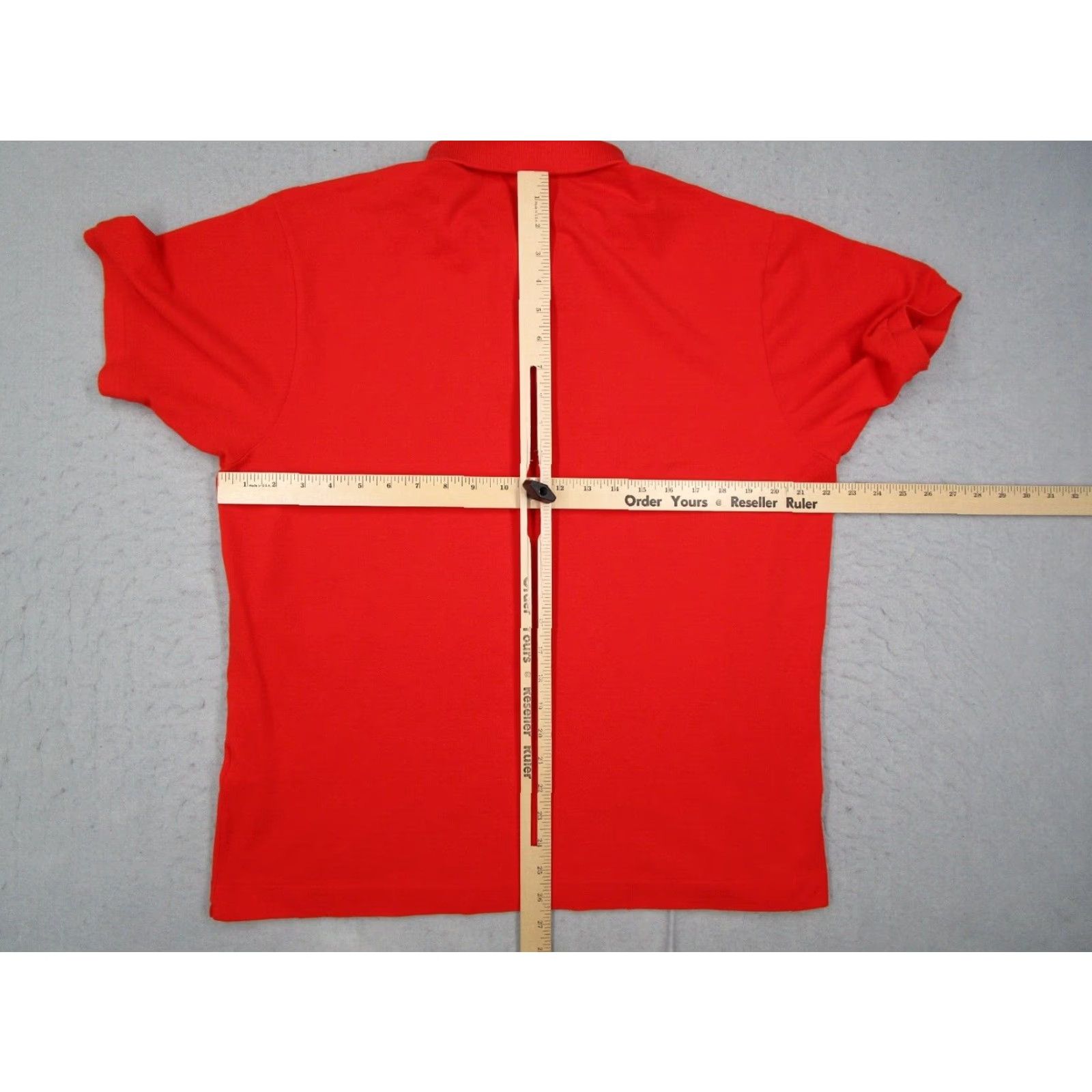Lacoste VINTAGE Lacoste Polo Shirt Men's XL Orange Cotton Short Sleeve Breathable Classic Golf Crocodile Logo Size US XL / EU 56 / 4 - 5 Thumbnail