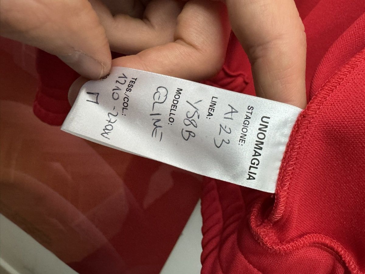 Celine Celine Logo Track Jacket Hoodie Top Zip Up Designer Sample Size US M / EU 48-50 / 2 - 9 Thumbnail