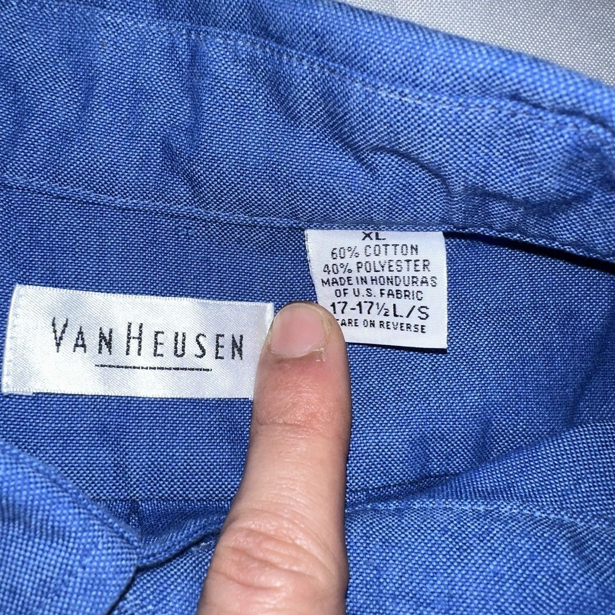 Van Heusen Van Heusen Button Up pocket shirt dress shirt business Shirt Size US XL / EU 56 / 4 - 3 Thumbnail