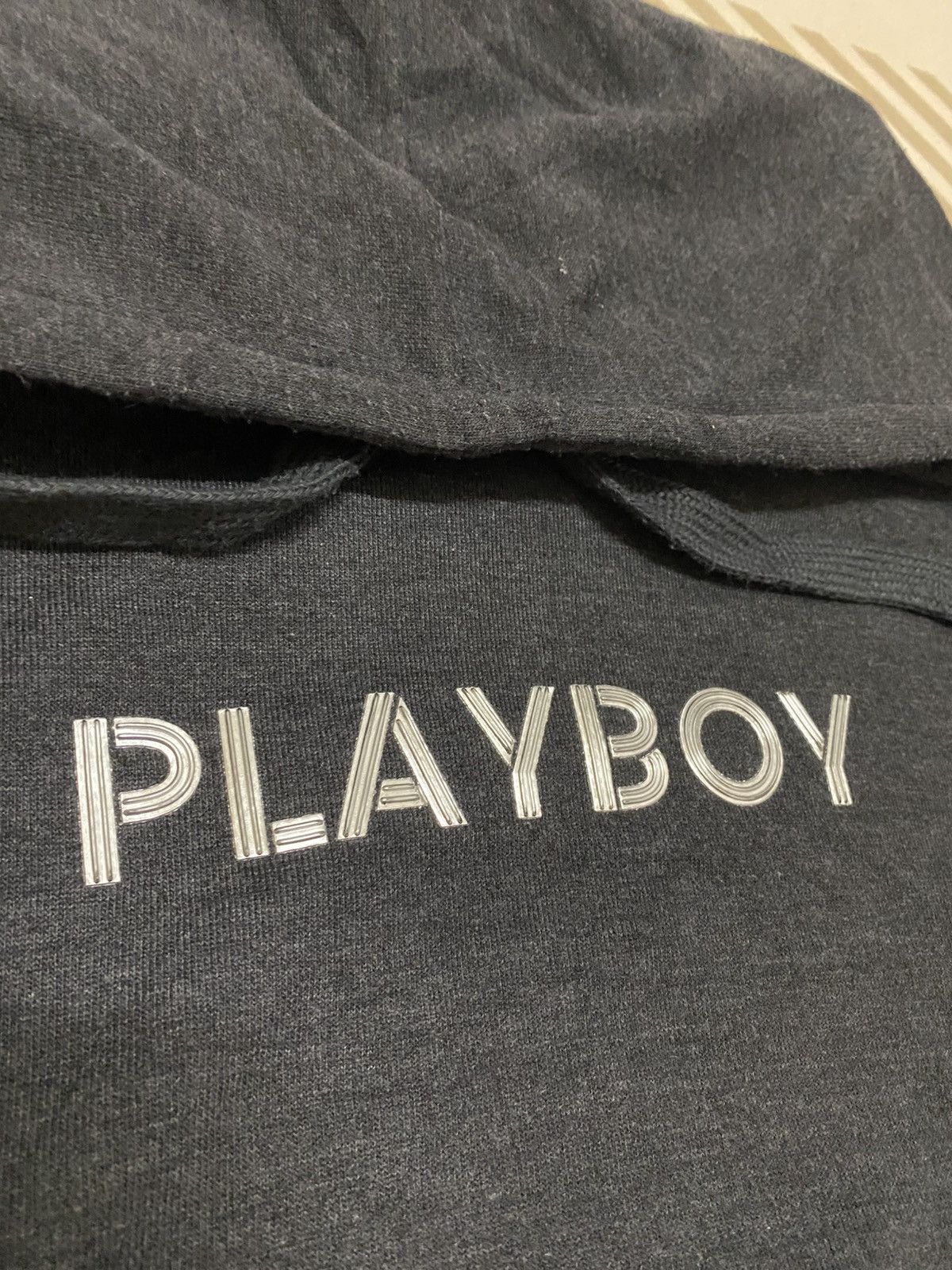 Playboy Playboy Bunny Wording Hoodie Size US XXL / EU 58 / 5 - 4 Thumbnail