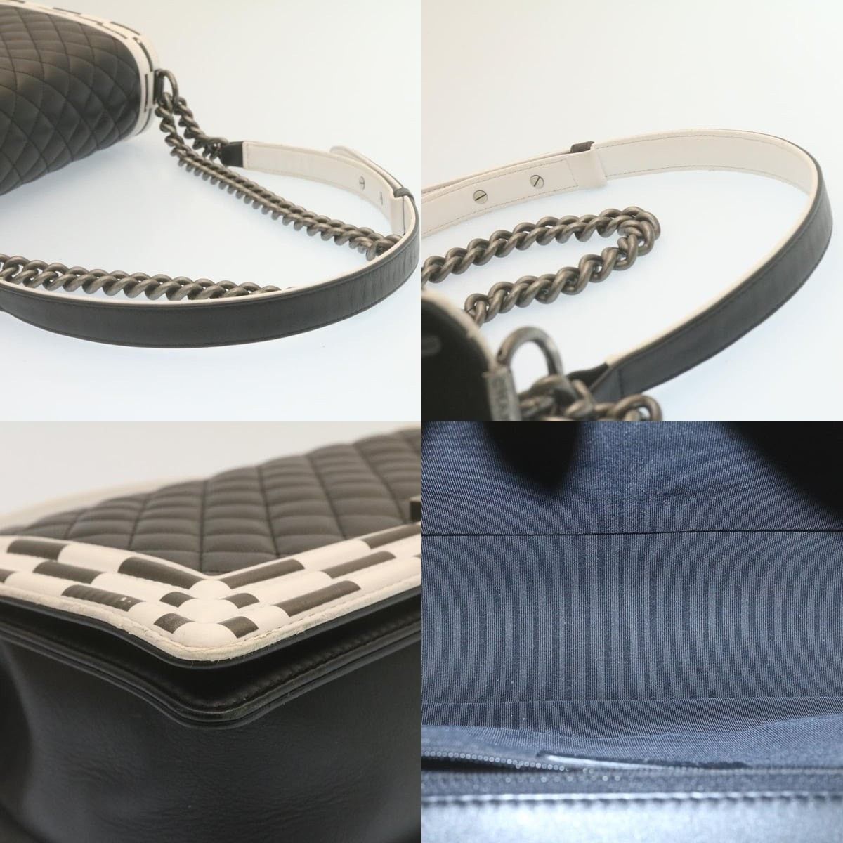 Chanel Chanel Matelasse Boy CHANEL Chain Shoulder Bag Size ONE SIZE - 4 Thumbnail
