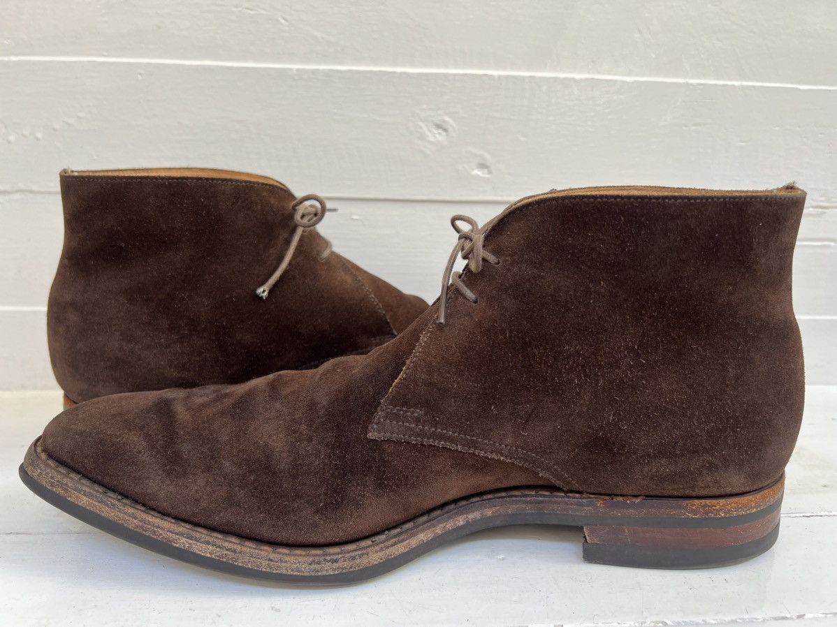 Crockett & Jones Crockett & Jones Tetbury Brown Suede Chukka Lace Up Boots Size US 8.5 / EU 41-42 - 9 Thumbnail