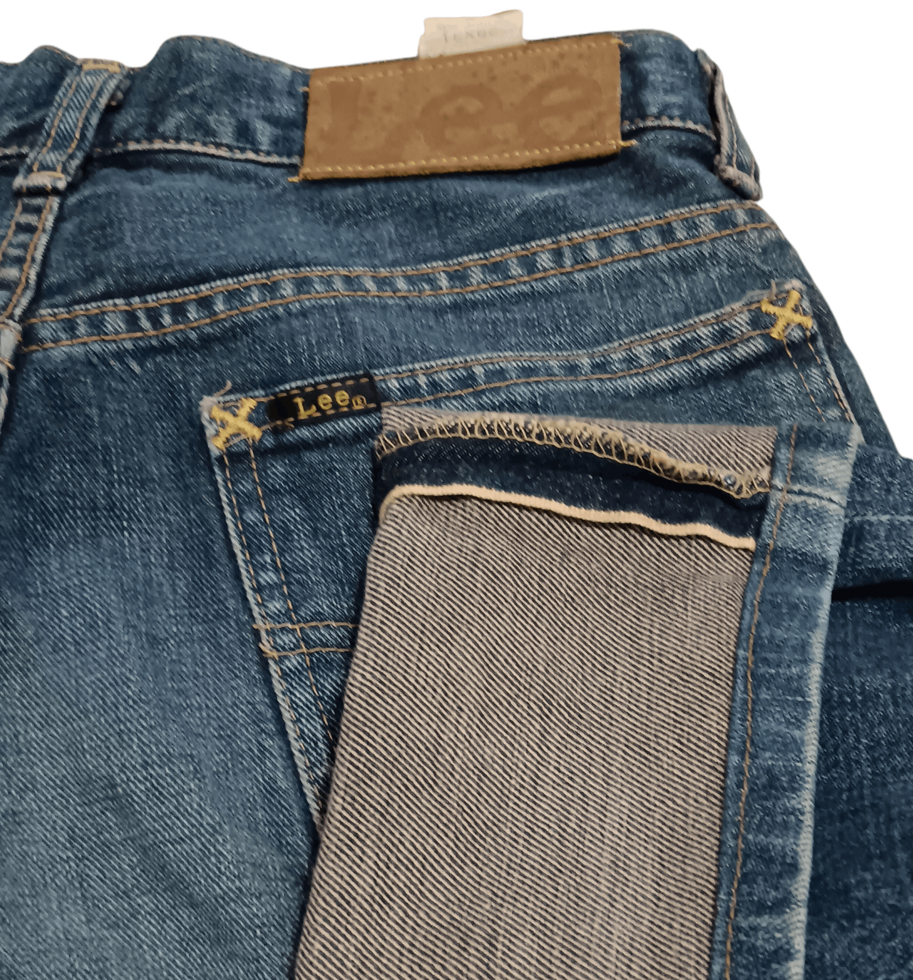 Japanese Brand × Lee × Vintage VINTAGE LEE 101 SANFORIZED SELVEDGE BUTTON-FLY JEANS Size 30" / US 8 / IT 44 - 8 Thumbnail
