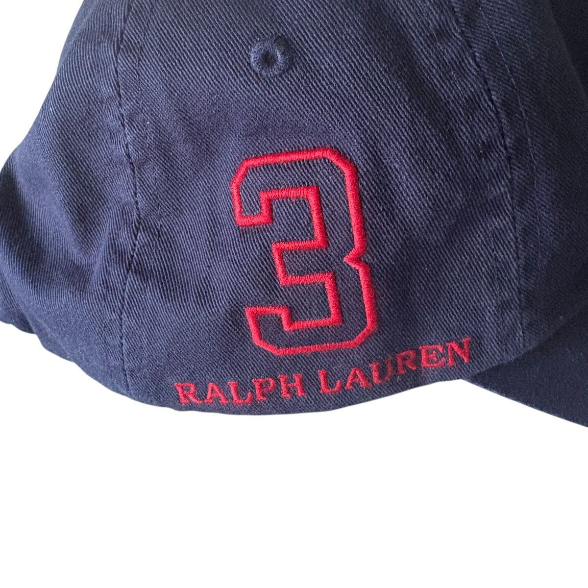 Polo Ralph Lauren Polo Ralph Lauren Triple Pony Navy Blue Baseball Cap Size ONE SIZE - 9 Thumbnail