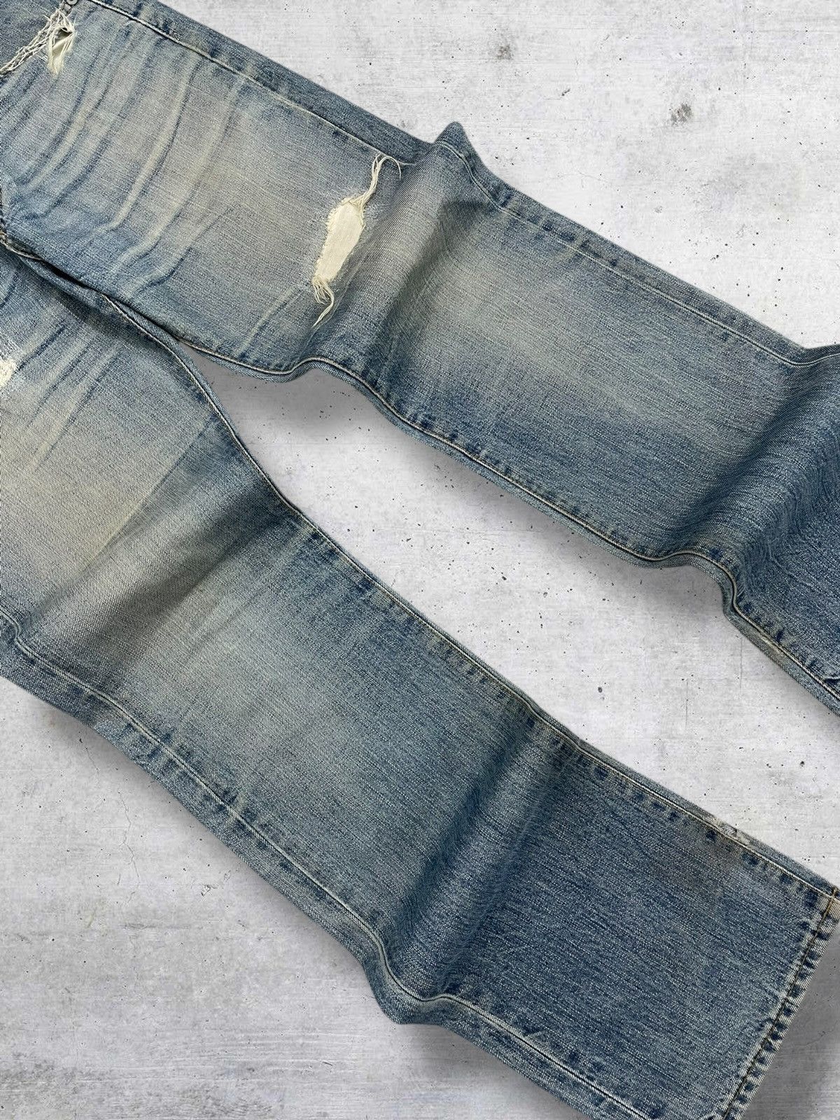 AG Adriano Goldschmied VINTAGE AG ADRIANO GOLDSHMIED MUDWASH RIPPING OG STYLE DENIM Size US 32 / EU 48 - 6 Thumbnail