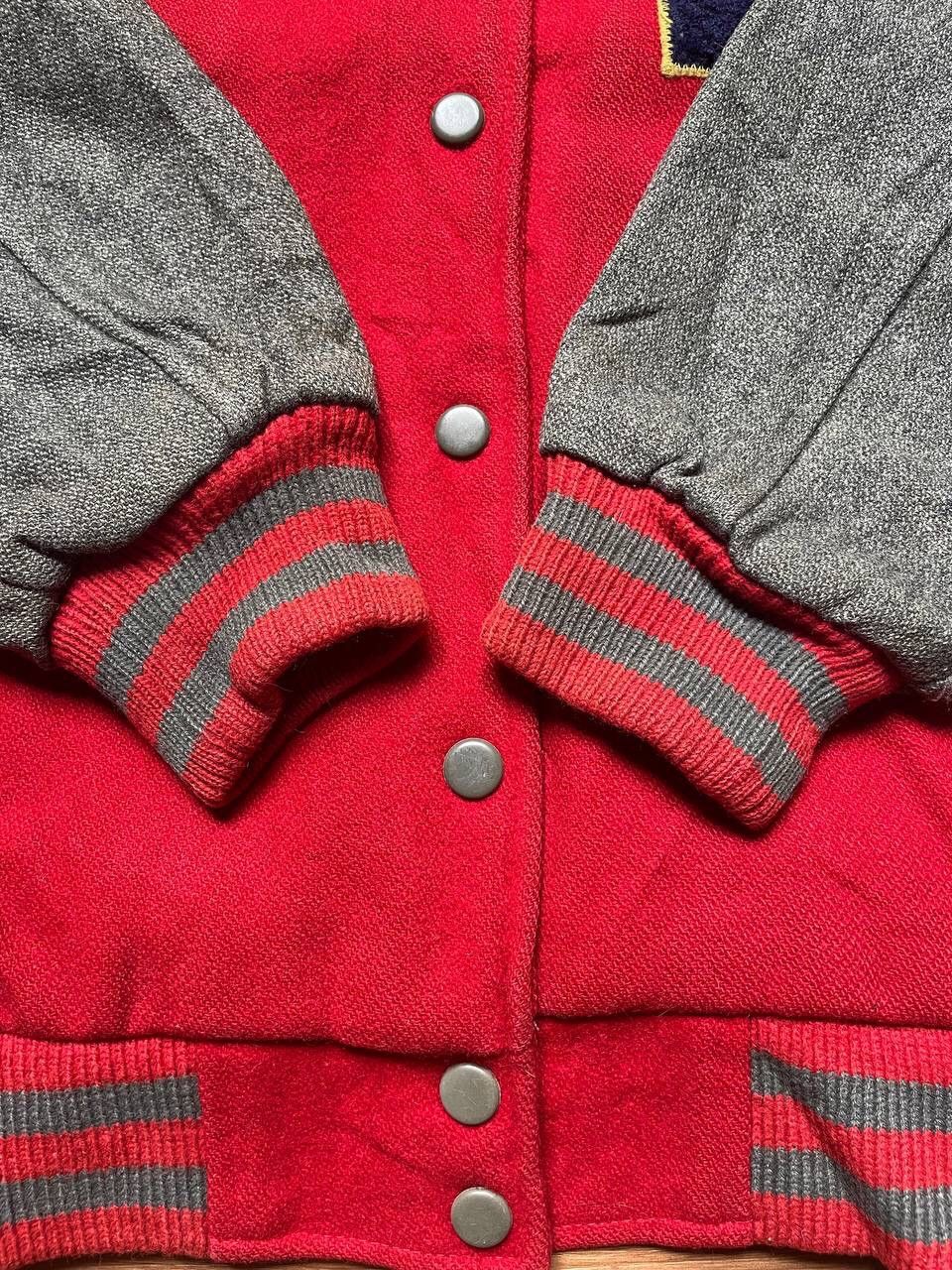 Japanese Brand × Vintage Vintage Varsity Jacket Big Logo Cotton Jacket Size US M / EU 48-50 / 2 - 7 Thumbnail