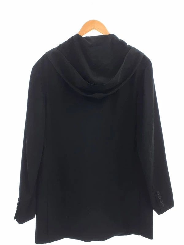 Yohji Yamamoto POUR HOMME hooded tailored jacket HZ-J07-500 Size US M / EU 48-50 / 2 - 2 Thumbnail