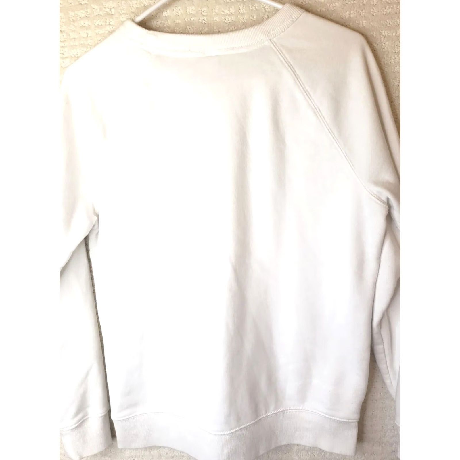 Old Navy Old Navy Sweatshirt Rainbow White Crew Neck Long Sleeve Pullover Womens S Size S / US 4 / IT 40 - 5 Thumbnail