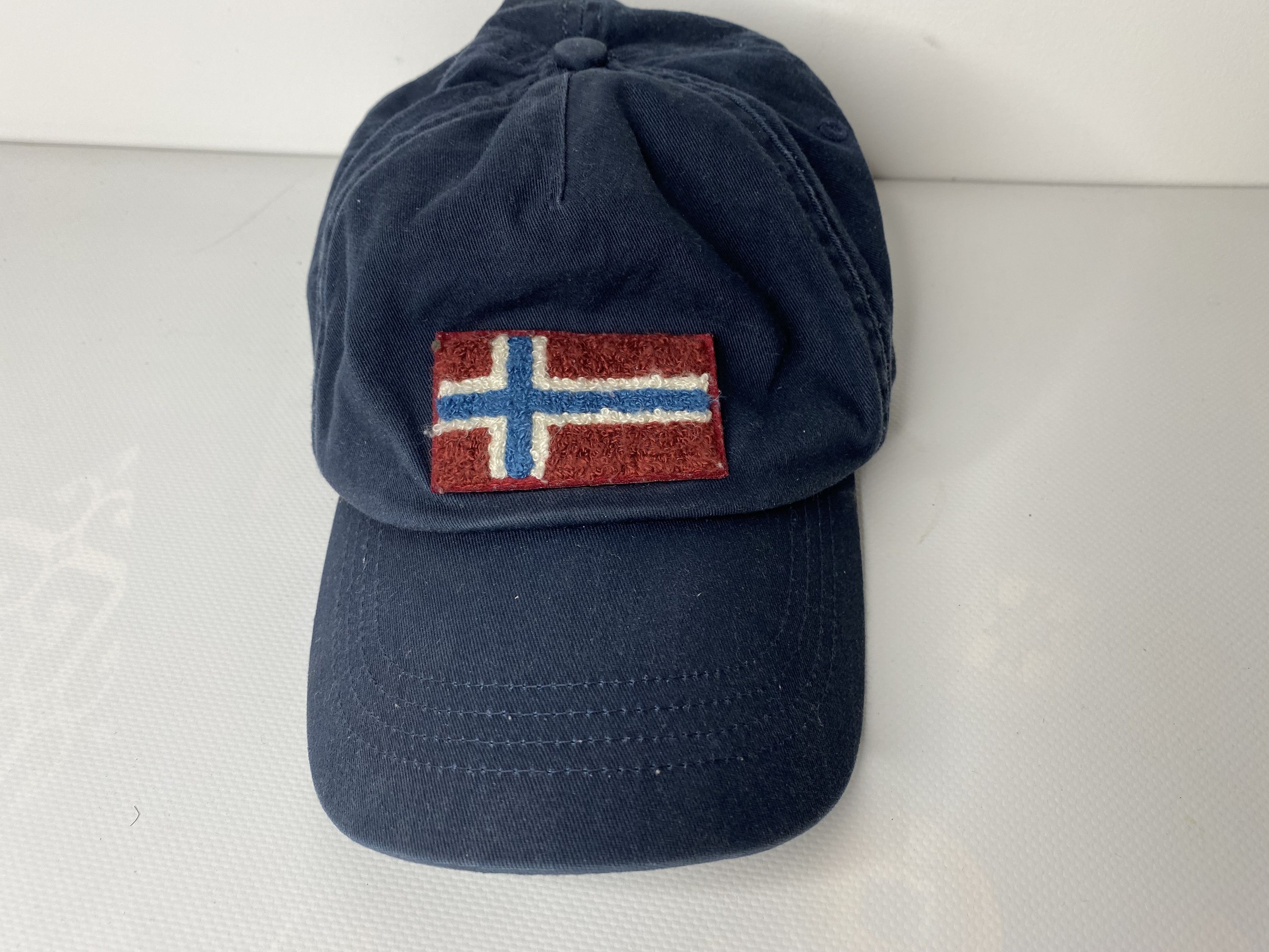 Adidas NAPAPIJRI FONTAN BASEBALL HAT CAP MARINE MENS FLAG LOGO Size ONE SIZE - 2 Thumbnail