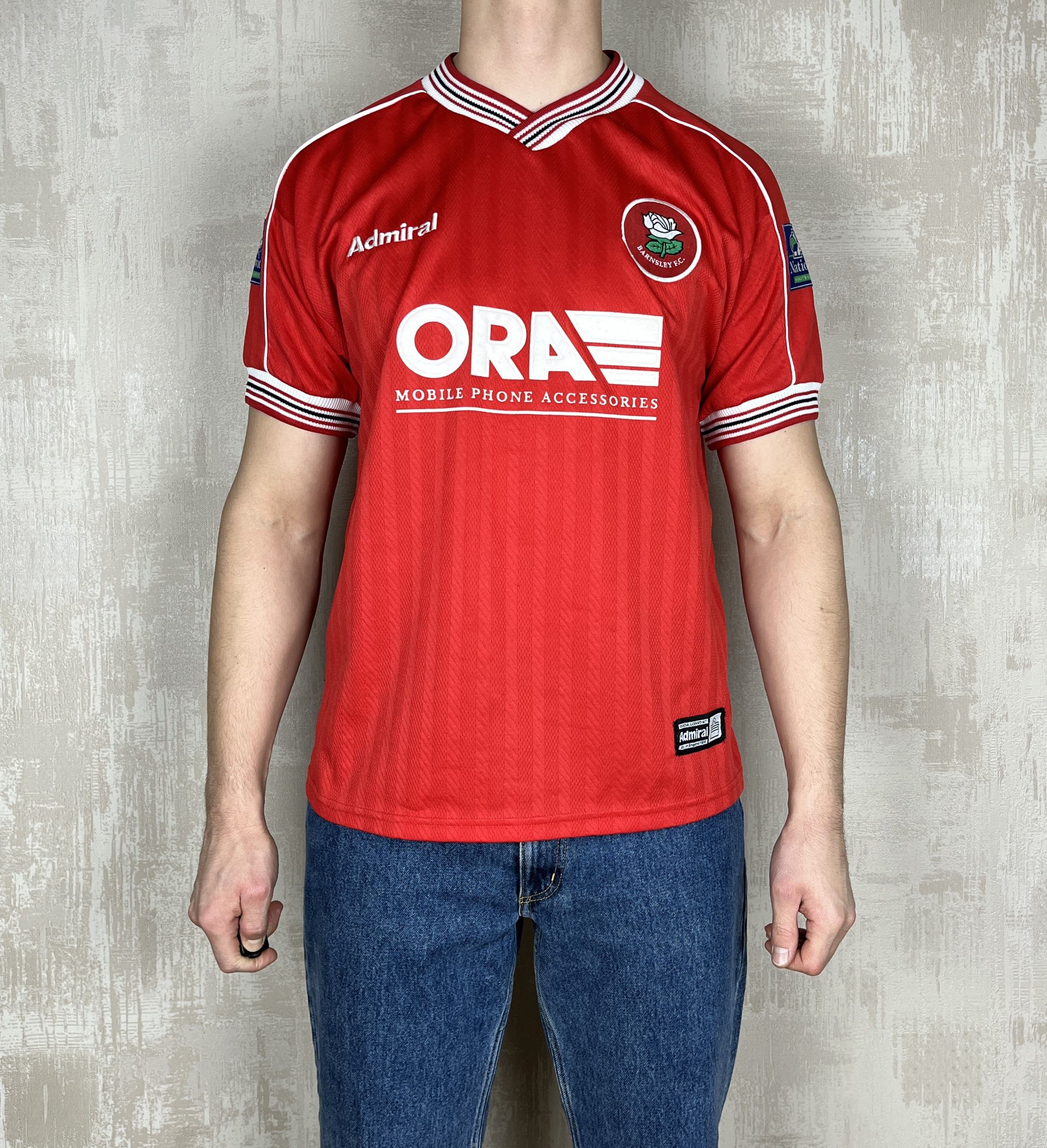 Vintage Barnsley FC WARD 1998 1999 Admiral Home Soccer Jersey Size US M / EU 48-50 / 2 - 4 Thumbnail