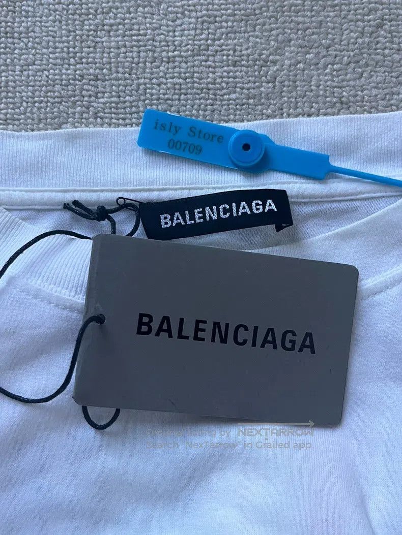 Balenciaga Balenciaga Electronic Music Embroidered Short Sleeve T-Shi Size US M / EU 48-50 / 2 - 4 Thumbnail