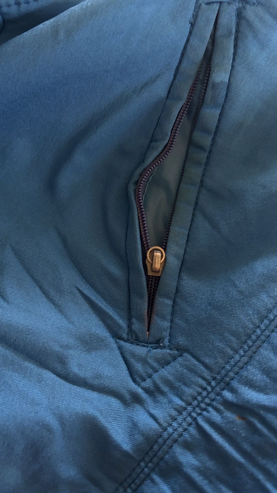 Moncler Moncler vintage ski wear Blue Jacket with Zip & Buttons Size L / US 10 / IT 46 - 6 Thumbnail