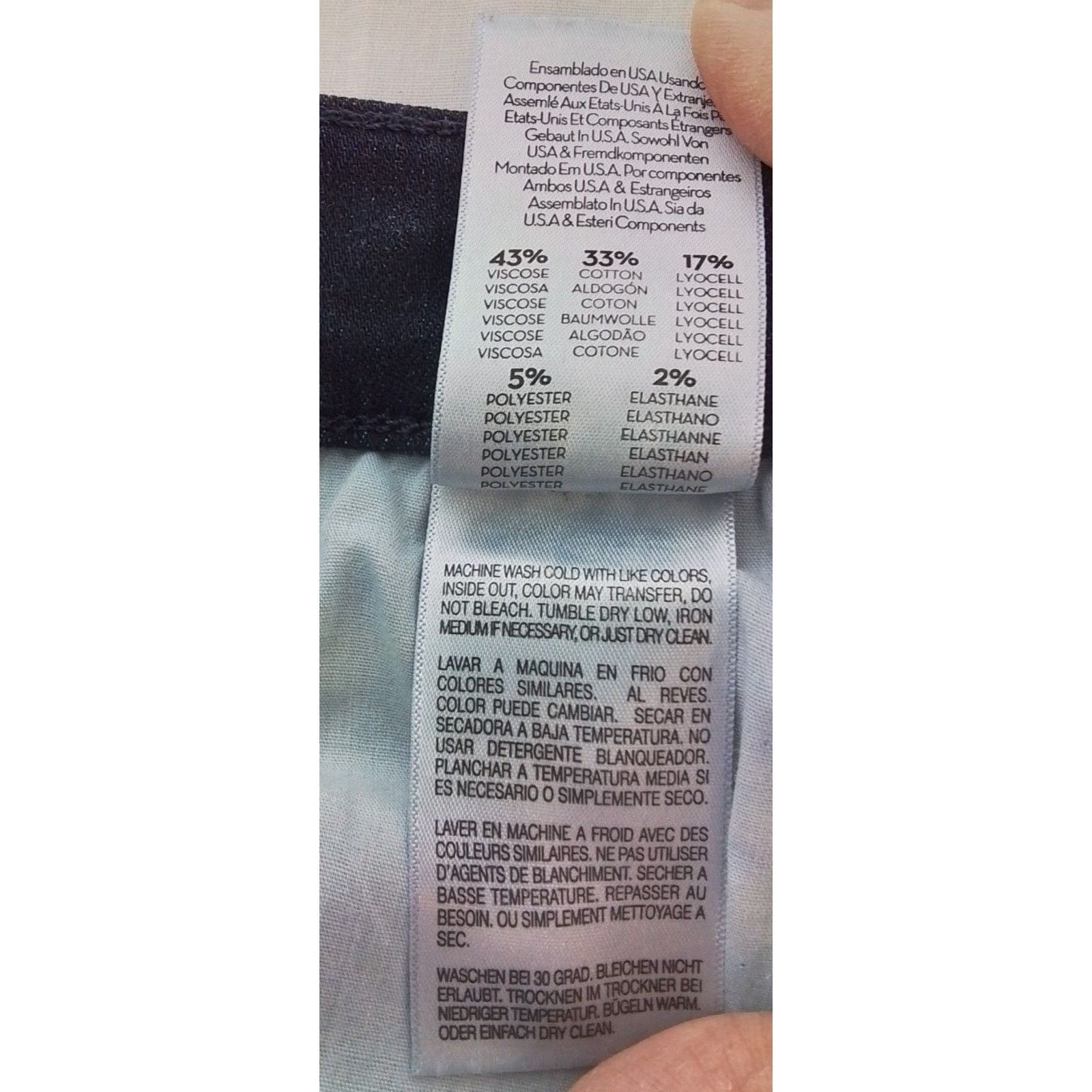 MOTHER Mother Denim Jeans Women's 27 Mid Rise Ankle Size 27" / US 4 / IT 40 - 9 Thumbnail