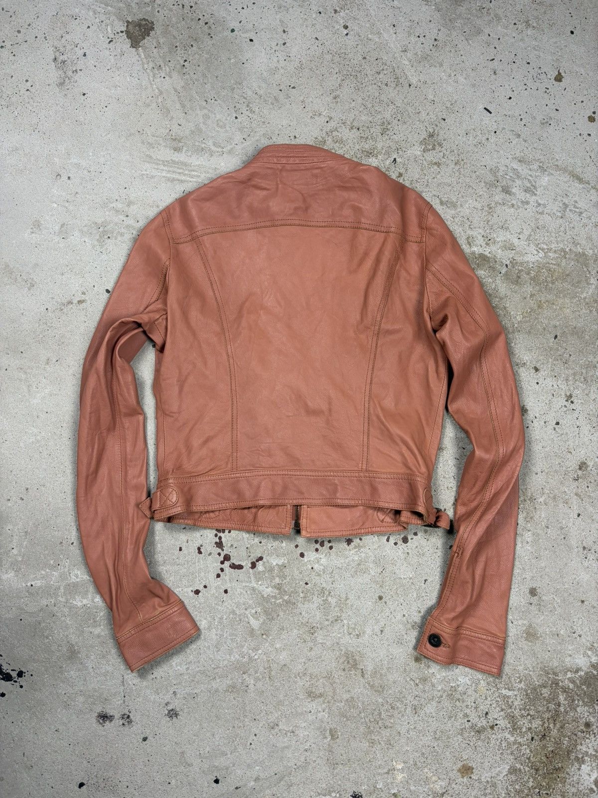 Dolce & Gabbana 2003 Dolce & Gabbana Leather Utility Army Military Jacket Size M / US 6-8 / IT 42-44 - 2 Thumbnail
