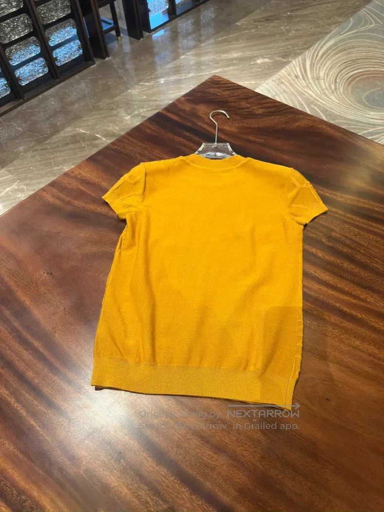 Hermes Hermes Sweater, Textured, Short Sleeve Size XXS / US 00 / IT 34 - 6 Thumbnail