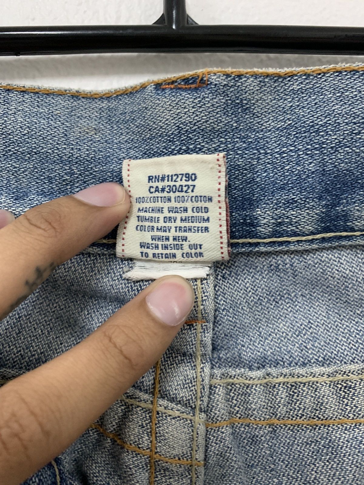 True Religion True Religion Embroidered Flared Jeans Size US 34 / EU 50 - 7 Thumbnail