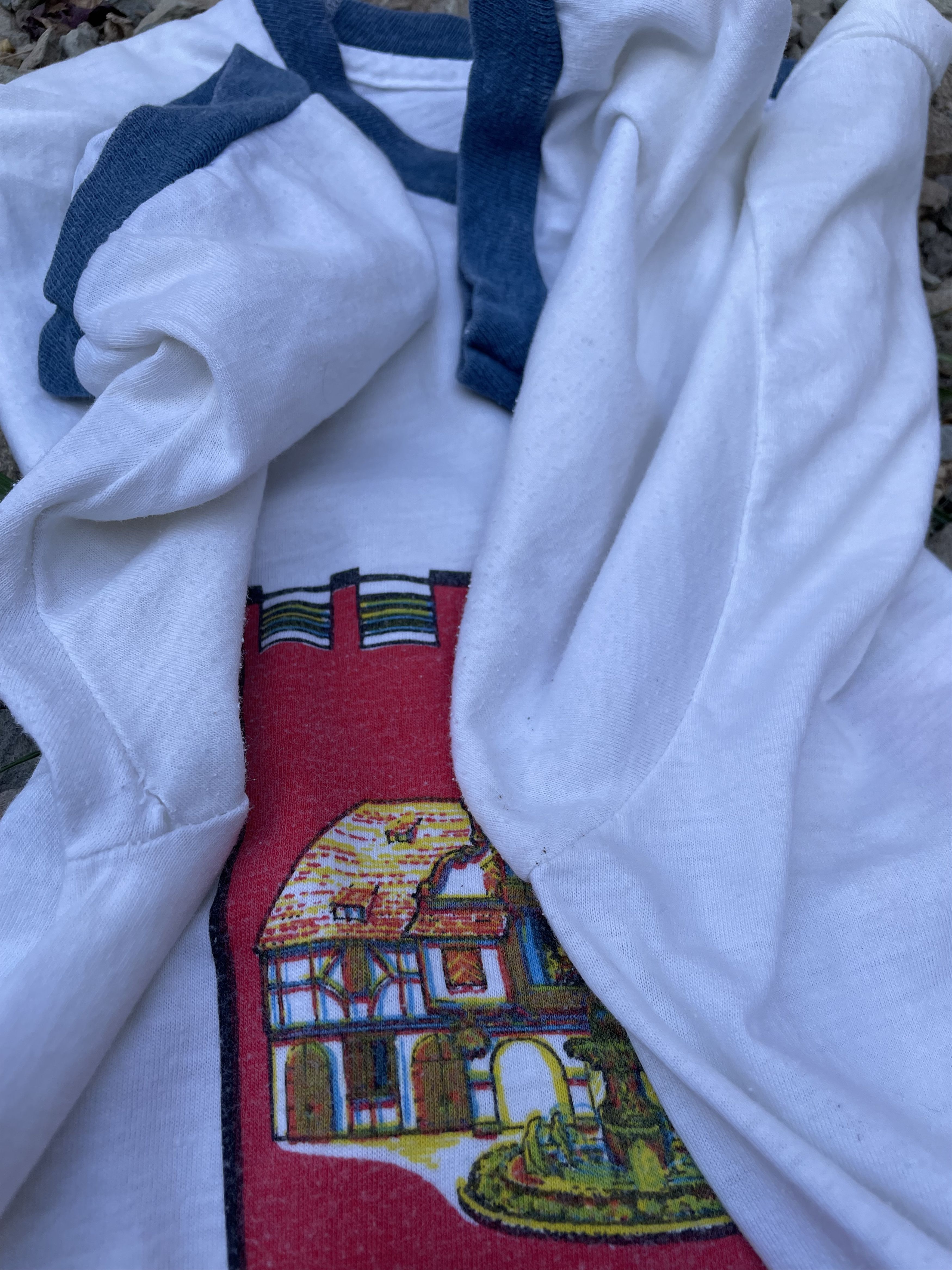 Vintage Vintage 70s The Old Country Ringer Shirt Size US S / EU 44-46 / 1 - 6 Thumbnail