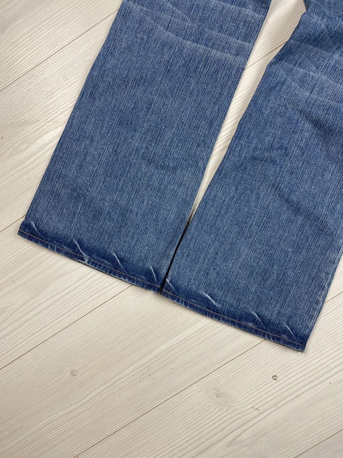 G-Star × Vintage Avant garde flared Gstar raw jeans Historic Glamour style Size 30" / US 8 / IT 44 - 9 Thumbnail