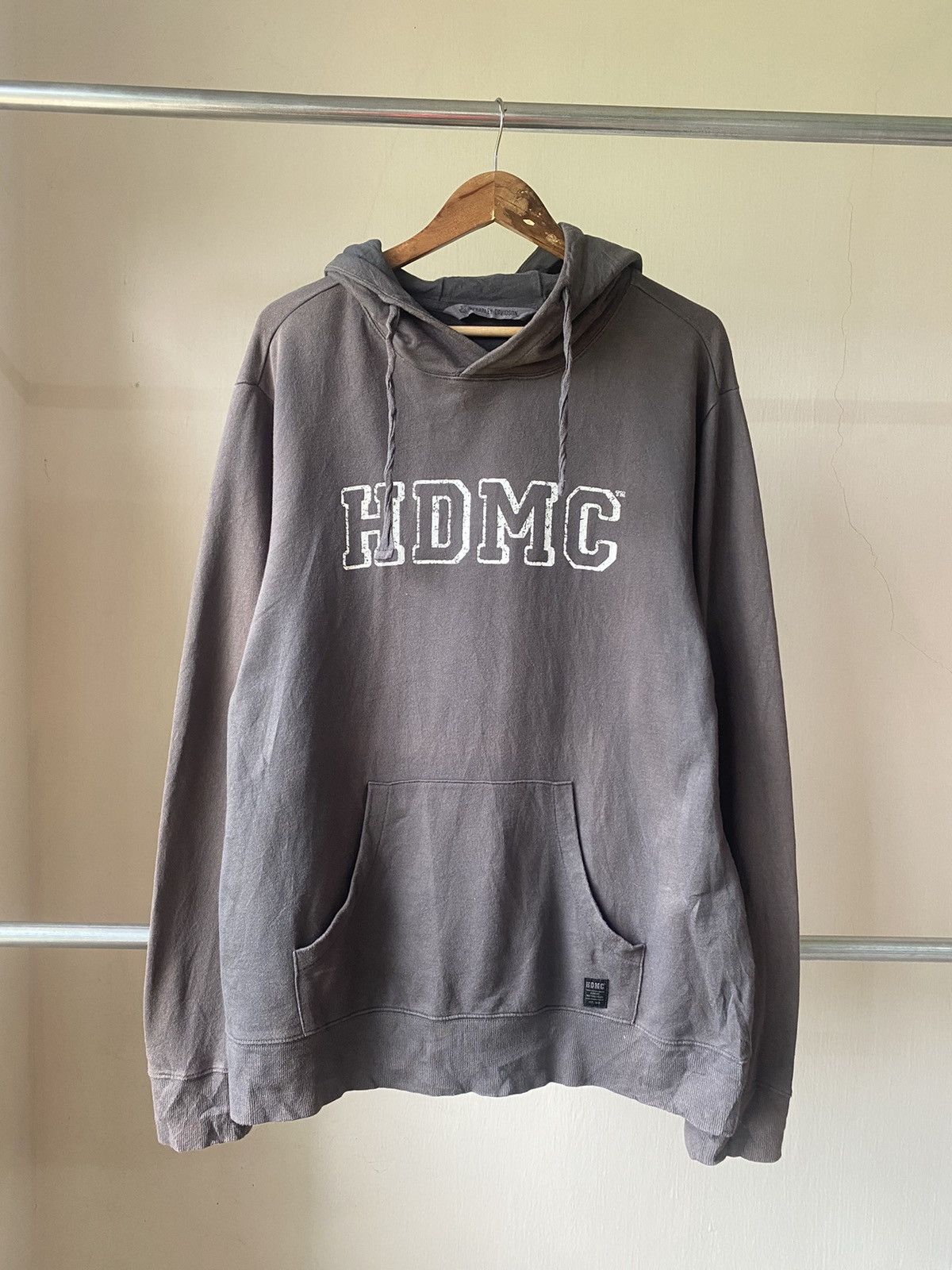 Harley Davidson × Vintage Faded Harley Davidson Pullover Hoodie 90s Y2K Size US XL / EU 56 / 4 - 5 Thumbnail