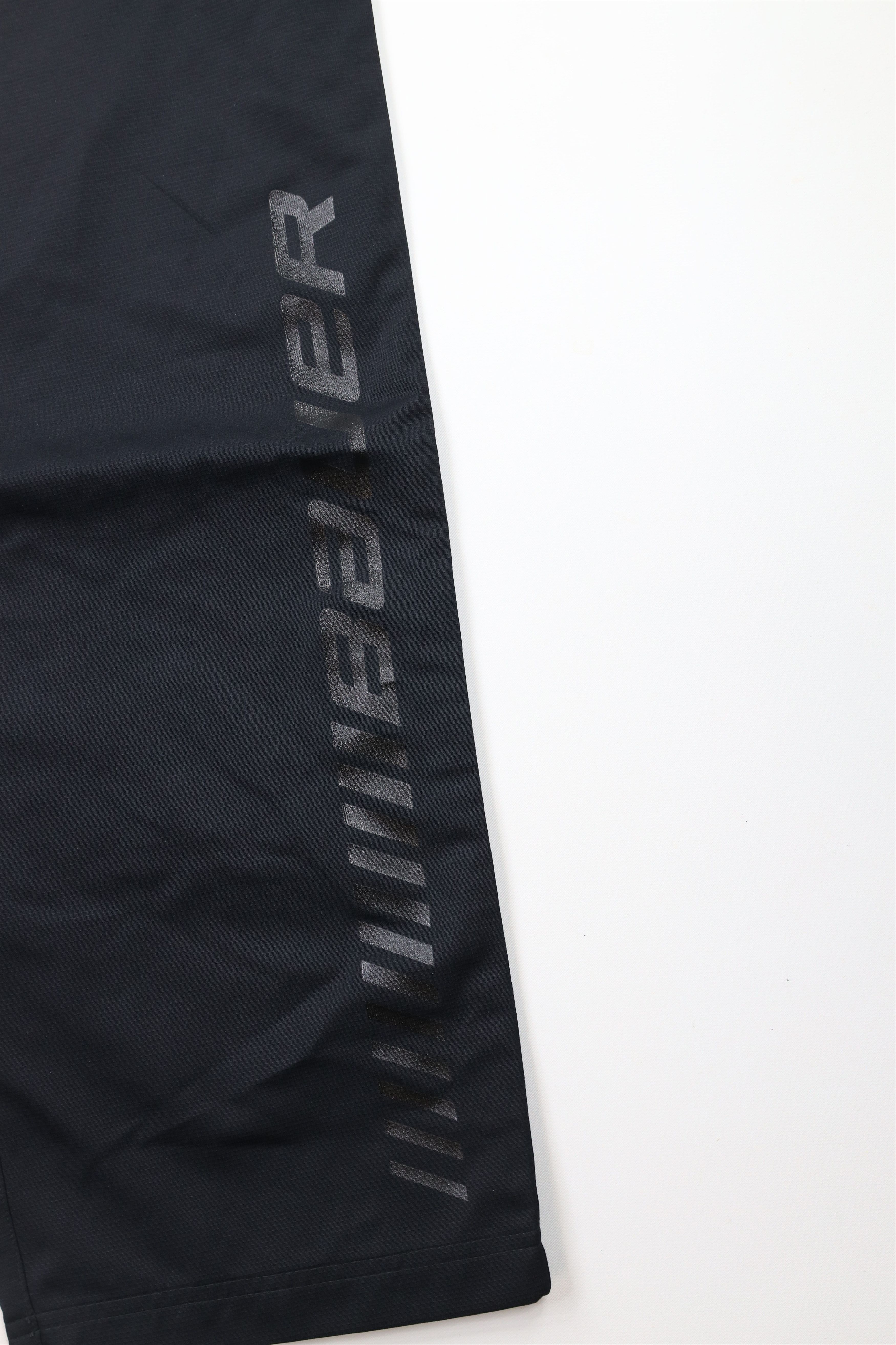 Vintage Deadstock Vintage Bauer Hockey Out Lined Warm Up Pants Black Size US 40 / EU 56 - 5 Thumbnail
