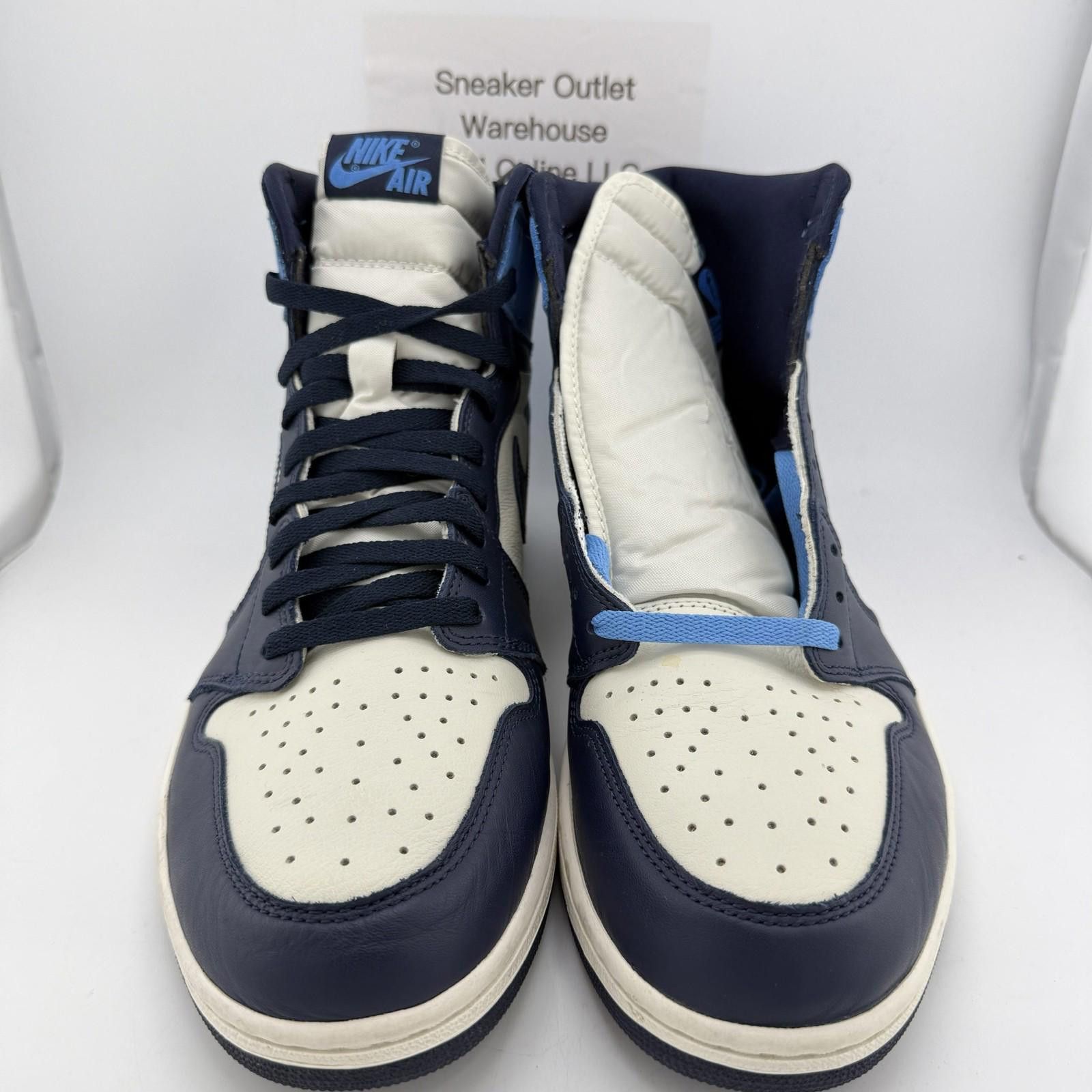Nike Air Jordan 1 Obsidian Used Size 15 Size US 15 / EU 48 - 3 Thumbnail
