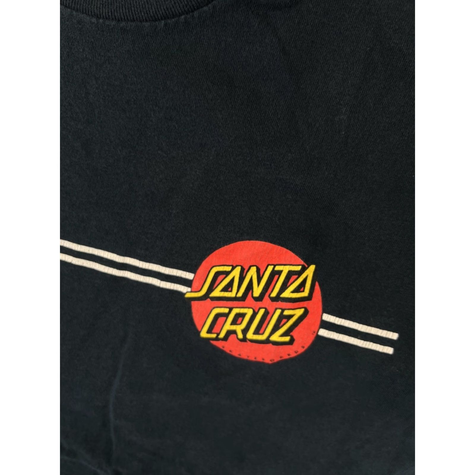 Vintage VINTAGE Santa Cruz T-Shirt Size L Black OG Logo Faded 90s Y2K Skateboard Crew Neck Men Short Sleeve Shirts Size US L / EU 52-54 / 3 - 2 Thumbnail