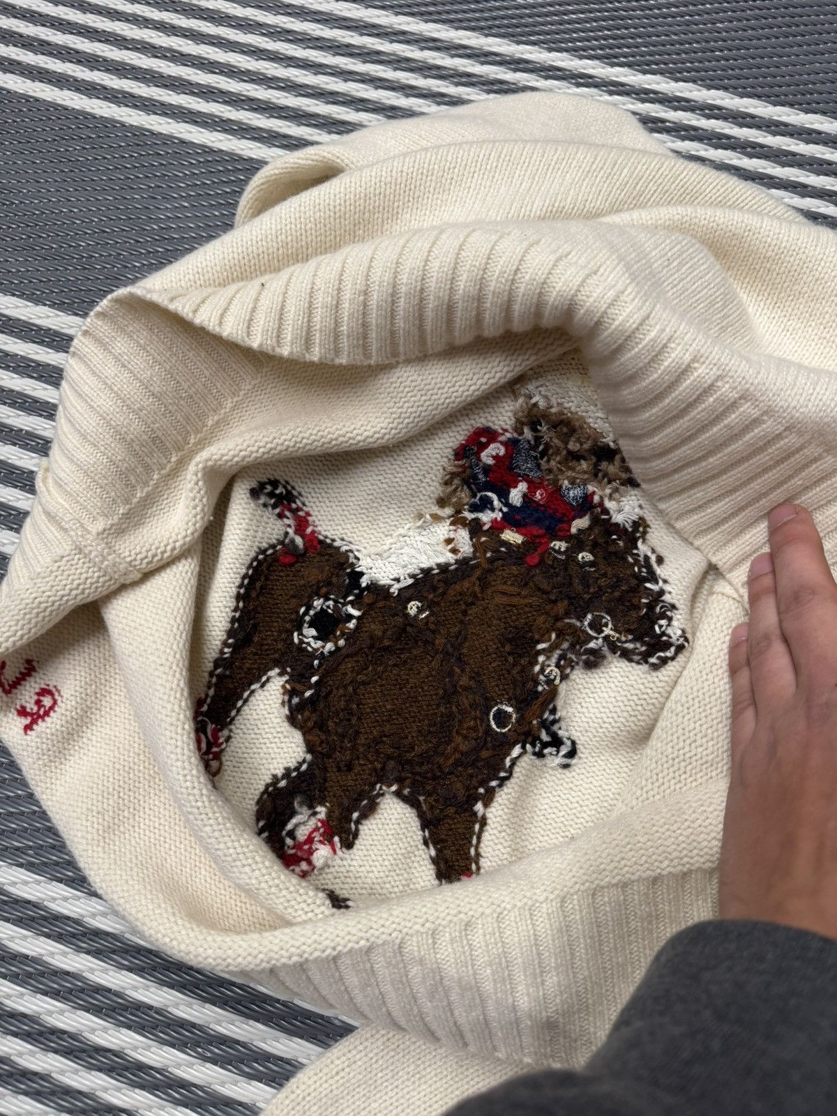 Polo Ralph Lauren Ralph Lauren Polo Bear 30th Anniversary big pony Sweater Size ONE SIZE - 5 Thumbnail
