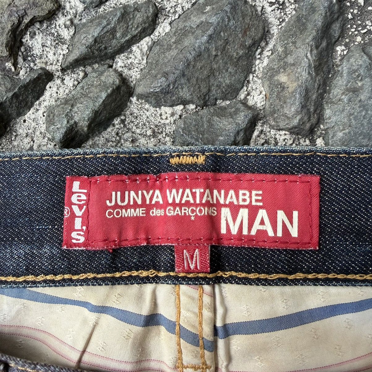 Junya Watanabe × Levi's Levis 204 x Junya Watanabe Man Transfer Print Denim Pants Size US 32 / EU 48 - 6 Thumbnail