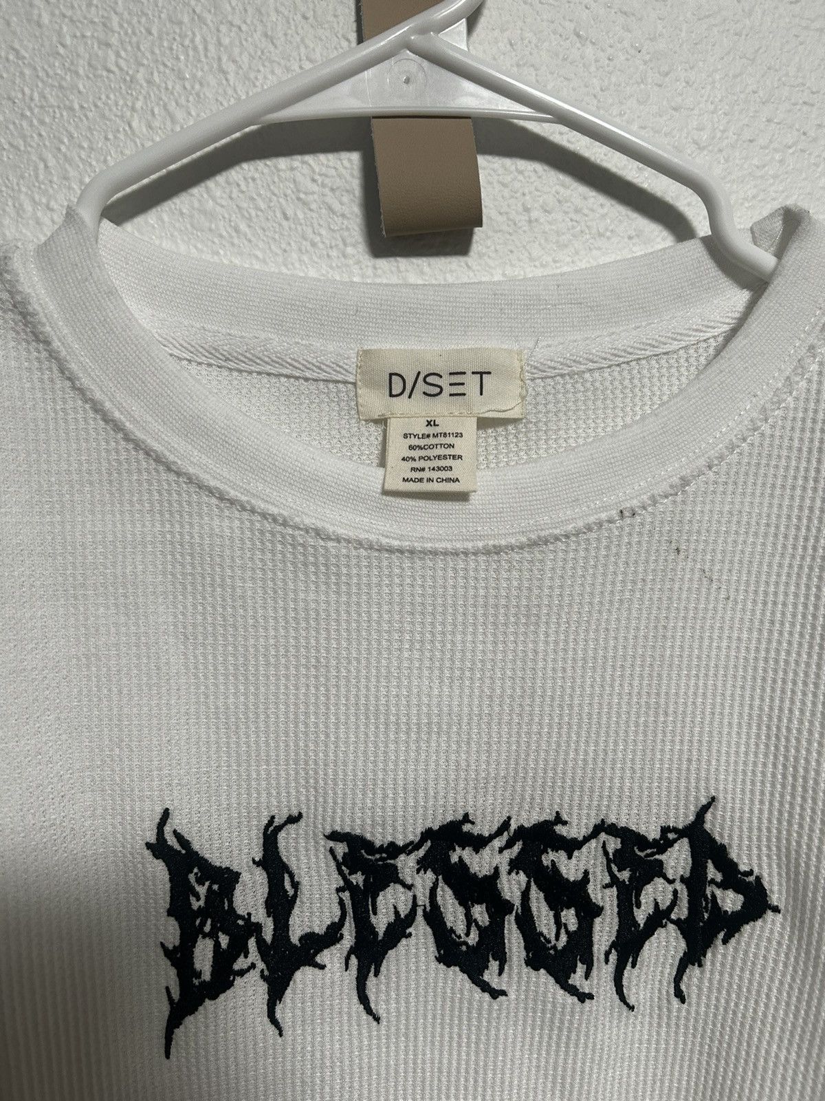 Other Men's Blessed Long Sleeve T-shirt in size XL Size US XL / EU 56 / 4 - 3 Thumbnail
