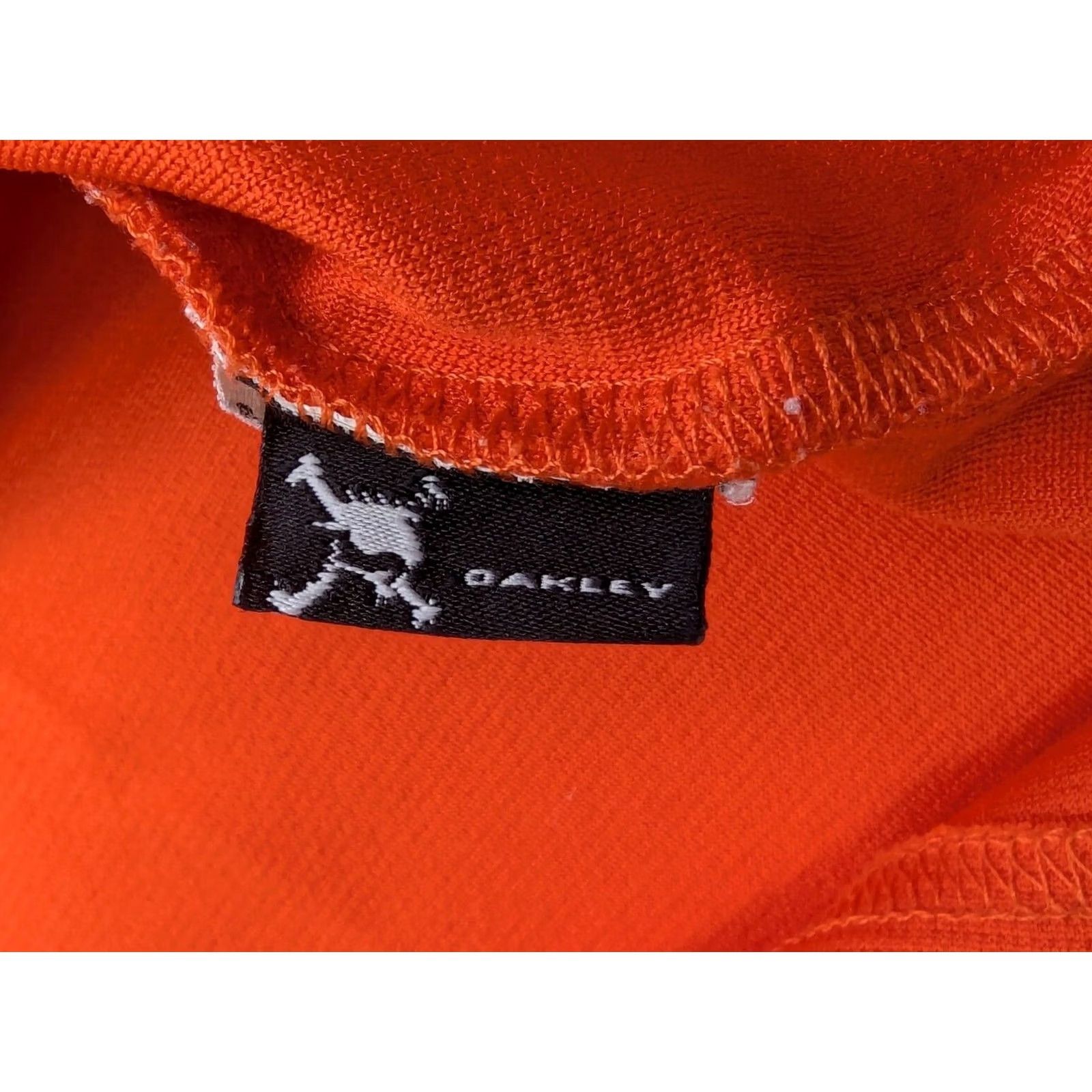 Oakley Oakley Polo Shirt Men M Orange Stripe Short Sleeve Button Regular Fit Size US M / EU 48-50 / 2 - 5 Thumbnail