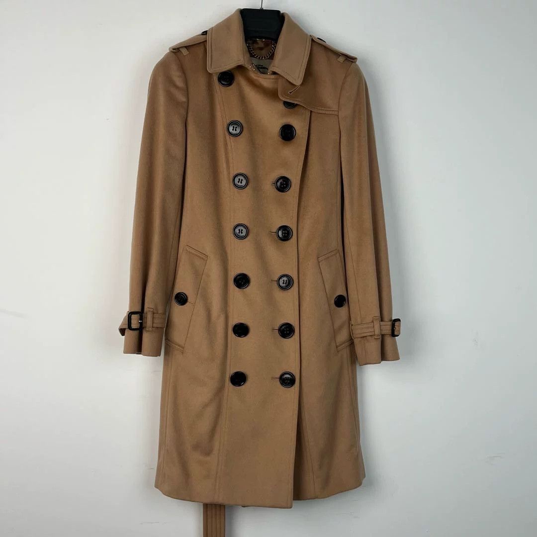 Burberry Burberry Sandringham Cashmere Coat Size US M / EU 48-50 / 2 - 1 Thumbnail