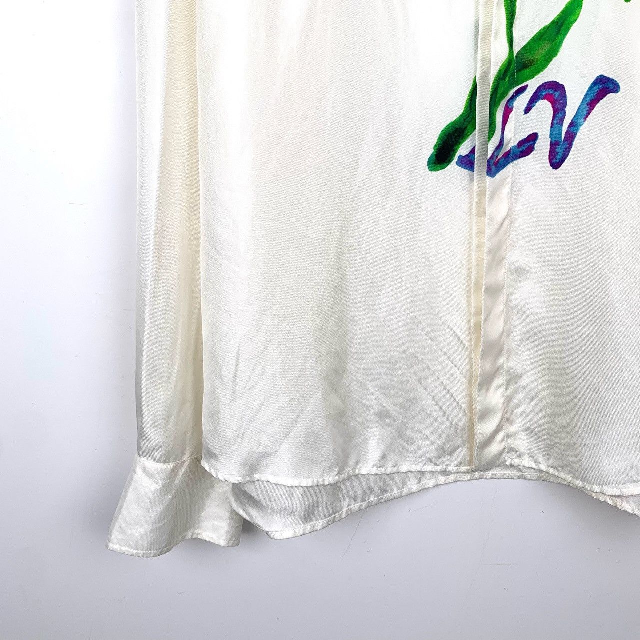 Louis Vuitton Louis Vuitton Beige Silk Long Sleeve Shirt K26WX Size US M / EU 48-50 / 2 - 4 Thumbnail